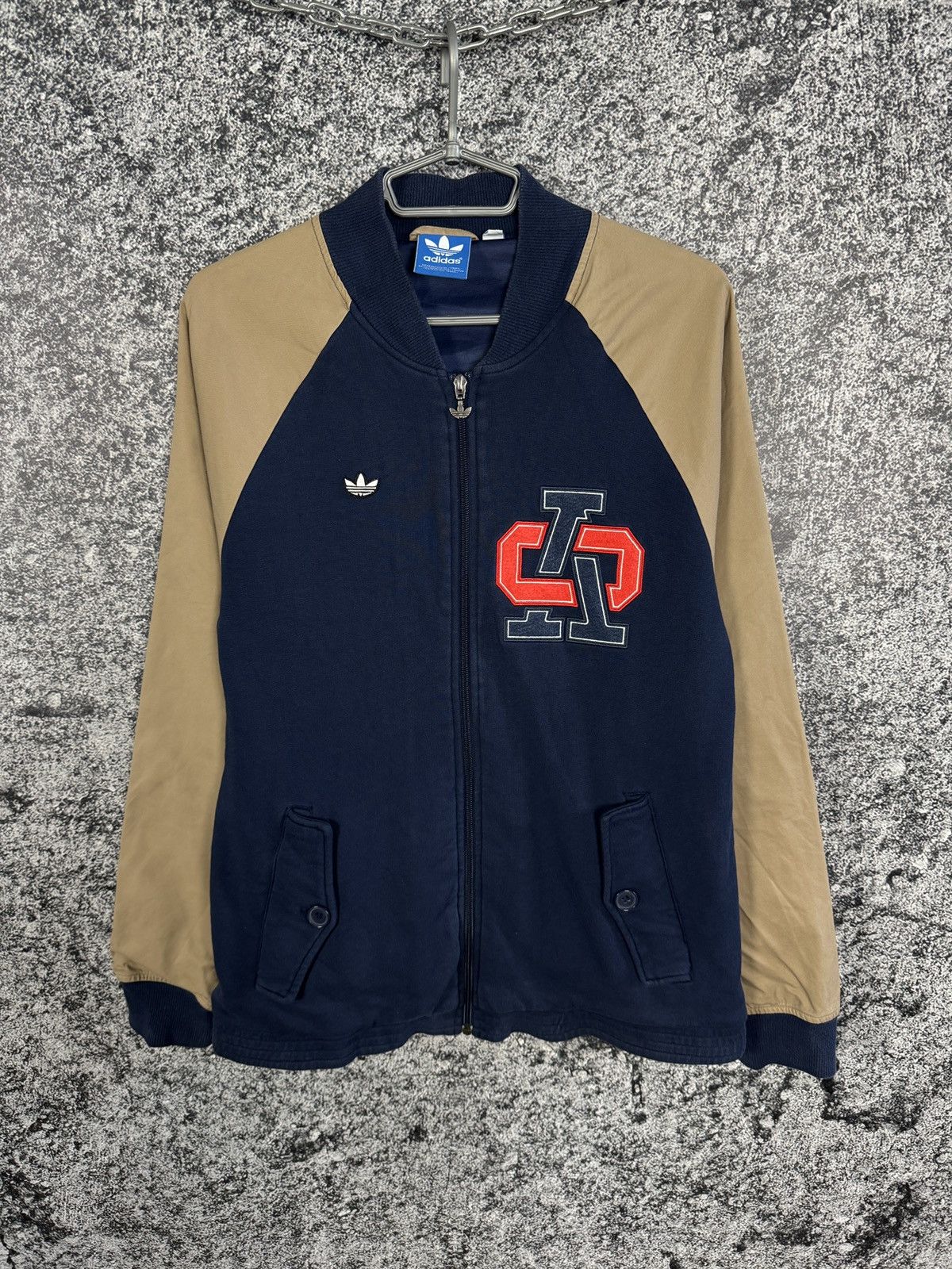 Adidas Men’s Adidas Originals Full Zip Bomber Jacket College Size M Size US M / EU 48-50 / 2 - 1 Thumbnail