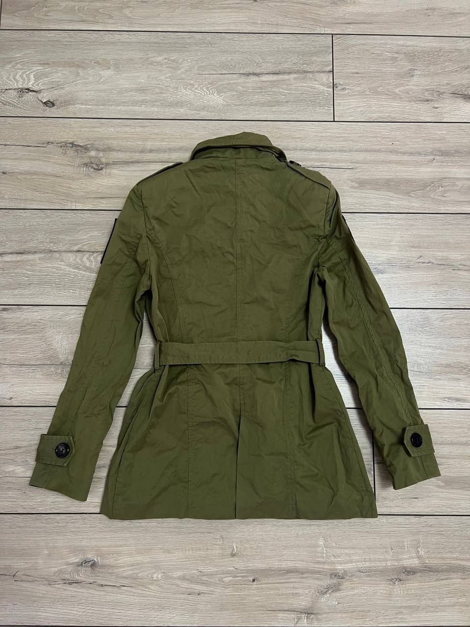 Other Flavio Castellani Military Khaki Patched Shirt Jacket EUR 40 Size S / US 4 / IT 40 - 16 Thumbnail