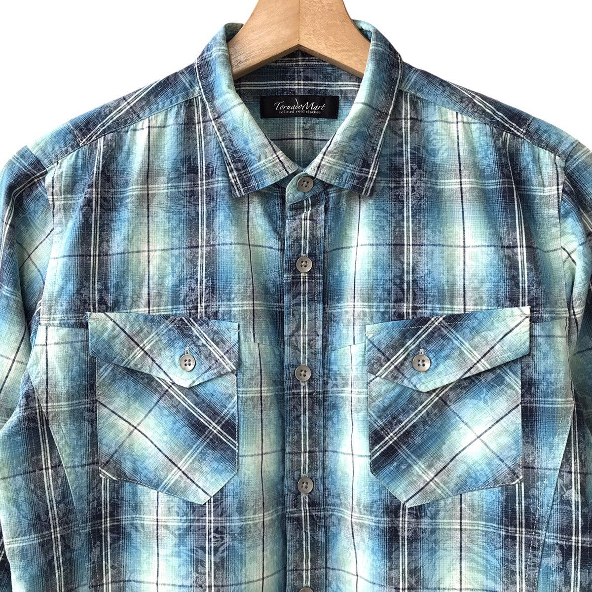 Japanese Brand × Tornado Mart Tornado Mart Japan Floral Motive Longsleeve Shirt Size US M / EU 48-50 / 2 - 3 Thumbnail