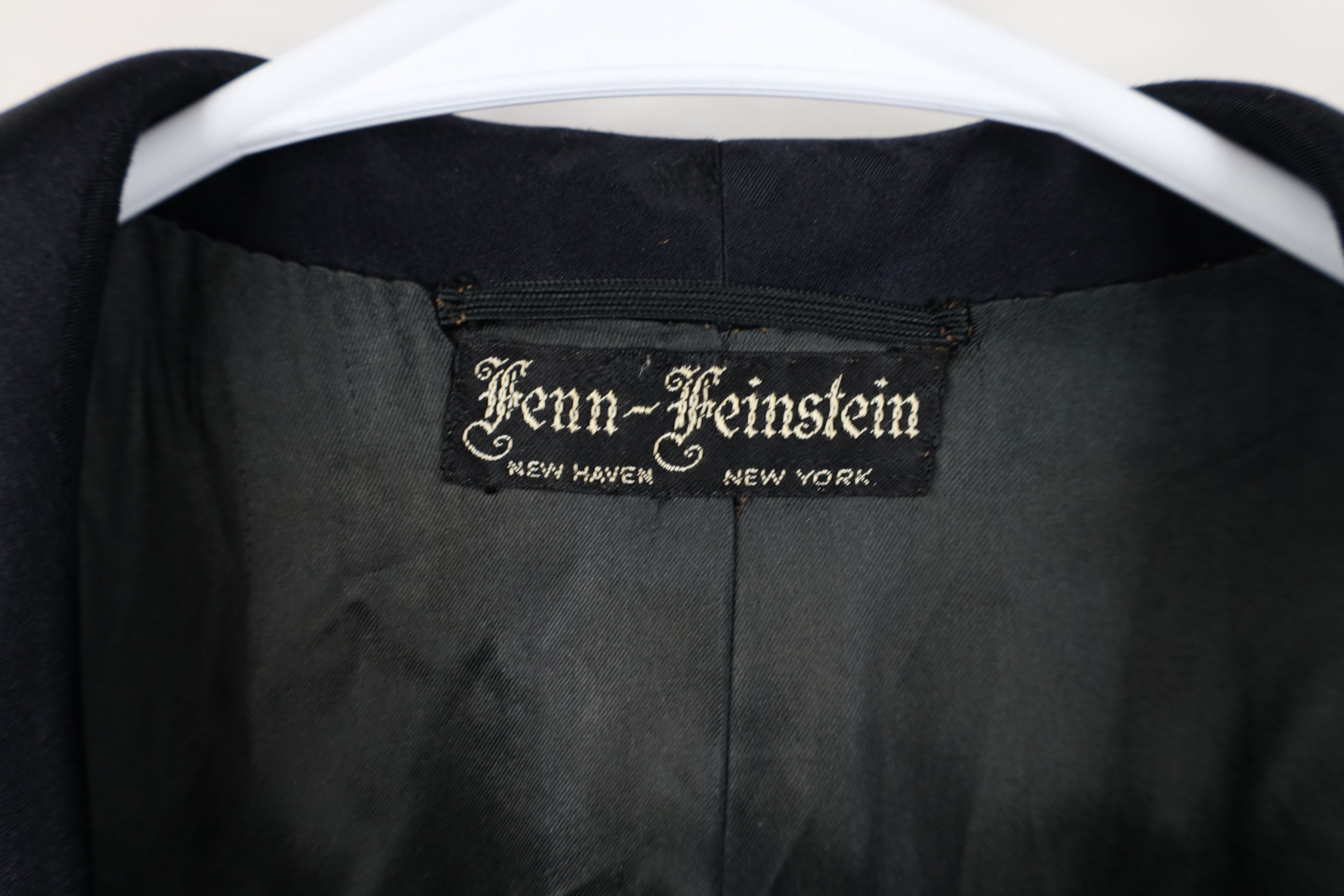 Vintage Vintage 30s Fenn Feinstein Satin Trim Tuxedo Suit Jacket USA Size US L / EU 52-54 / 3 - 9 Thumbnail