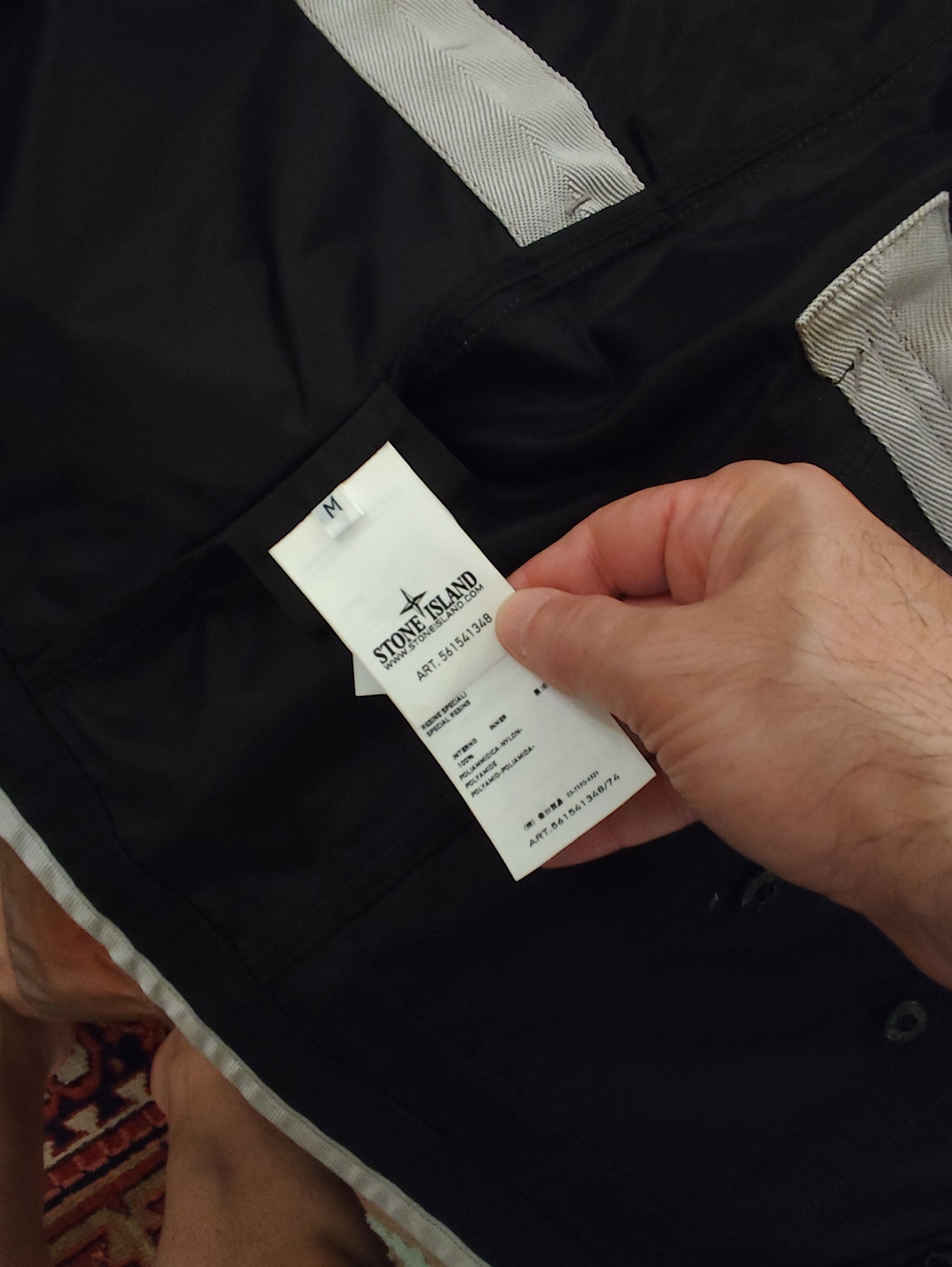 Stone Island Rare Red/Orange "Liquid Reflective" Jacket - Size: M - SS12 Size US M / EU 48-50 / 2 - 20 Thumbnail