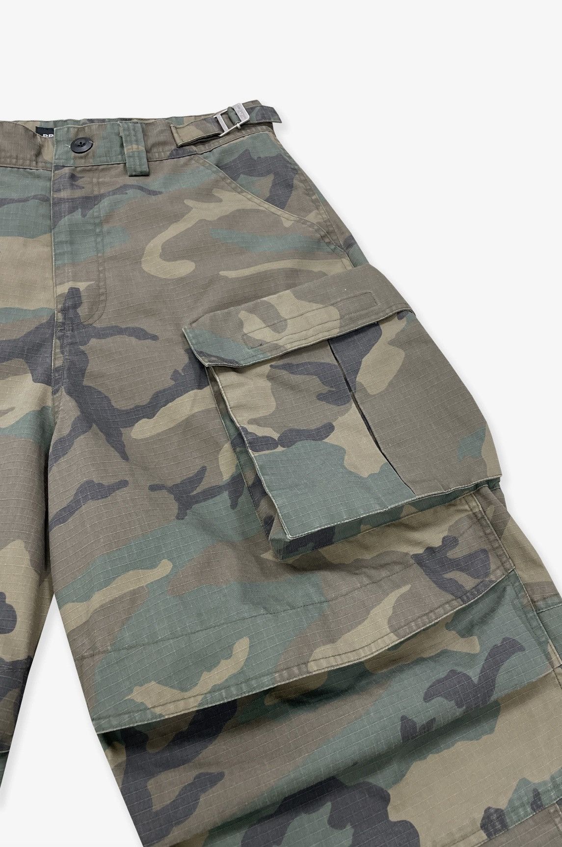 PROJECT GR WASHED CARGO PANTS - CAMO