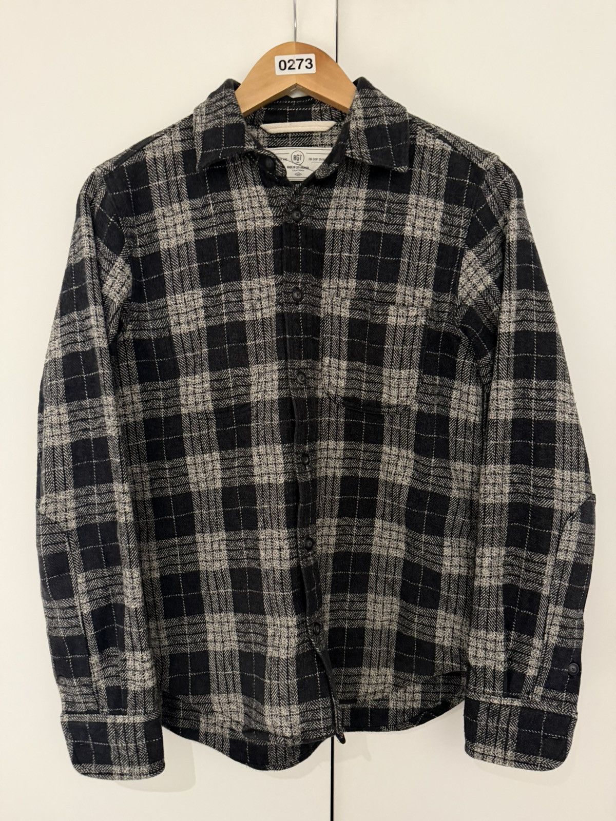 Rogue Territory Black Plaid Flannel Size US S / EU 44-46 / 1 - 1 Thumbnail