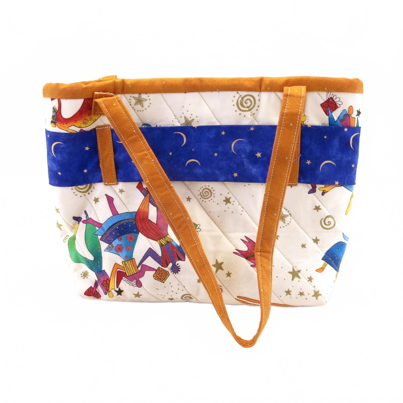 Designer Fu Fu Designs by Valory Quilted Tote Bag with Bow Size ONE SIZE - 5 Thumbnail