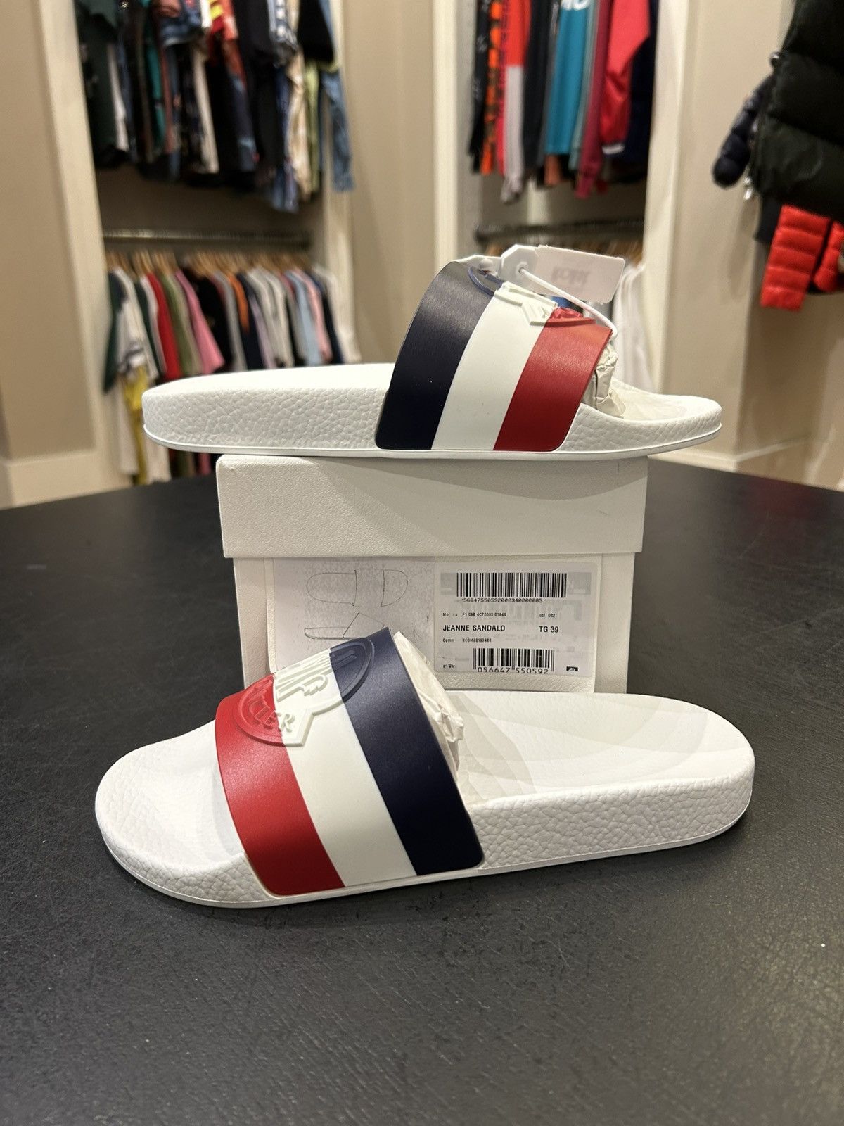 Moncler Moncler Slides Size US 6 / EU 39 - 1 Thumbnail