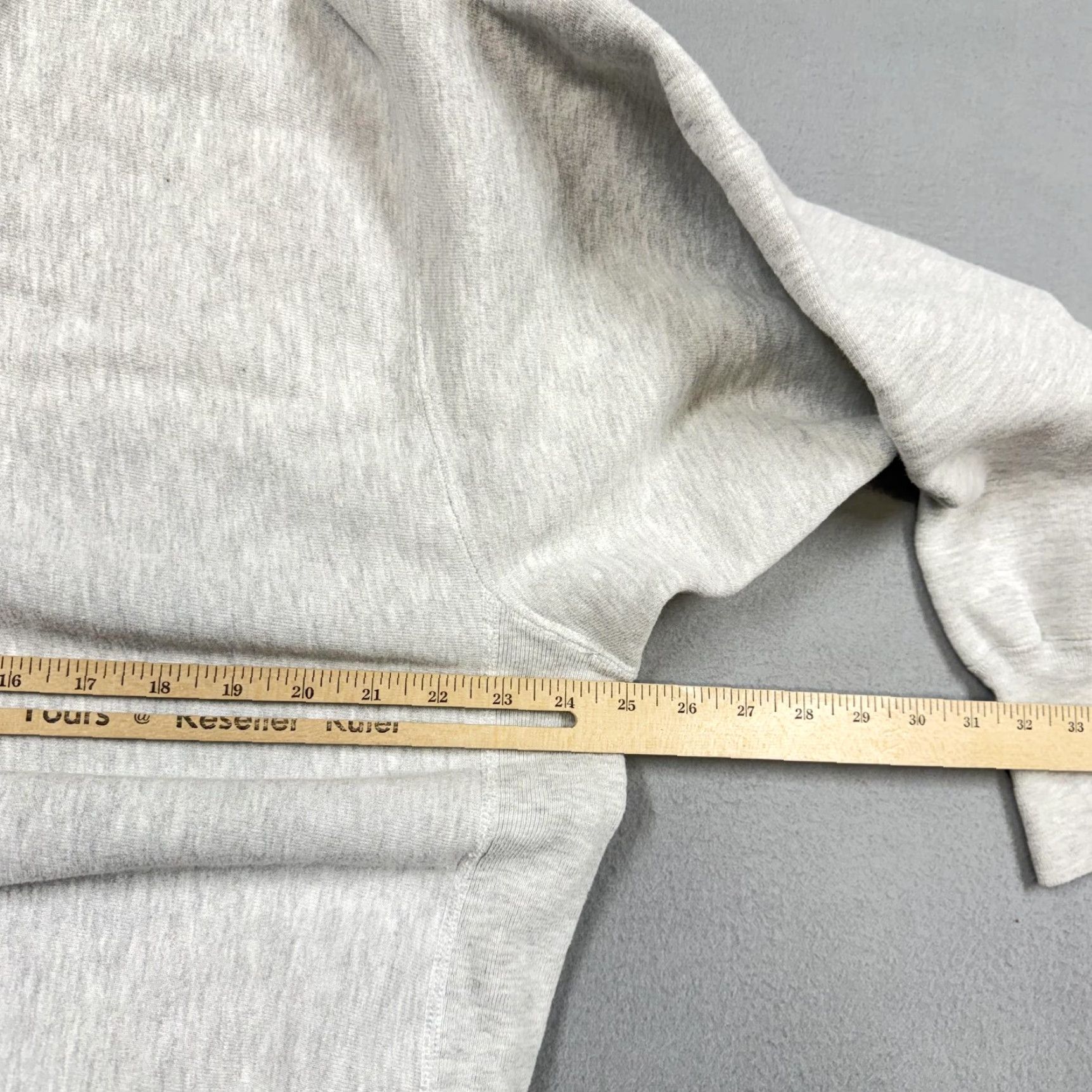 Champion Champion Sweatshirt Mens 2XL Gray Fleece Crewneck Reverse Weave Cable Guide Size US XXL / EU 58 / 5 - 5 Thumbnail