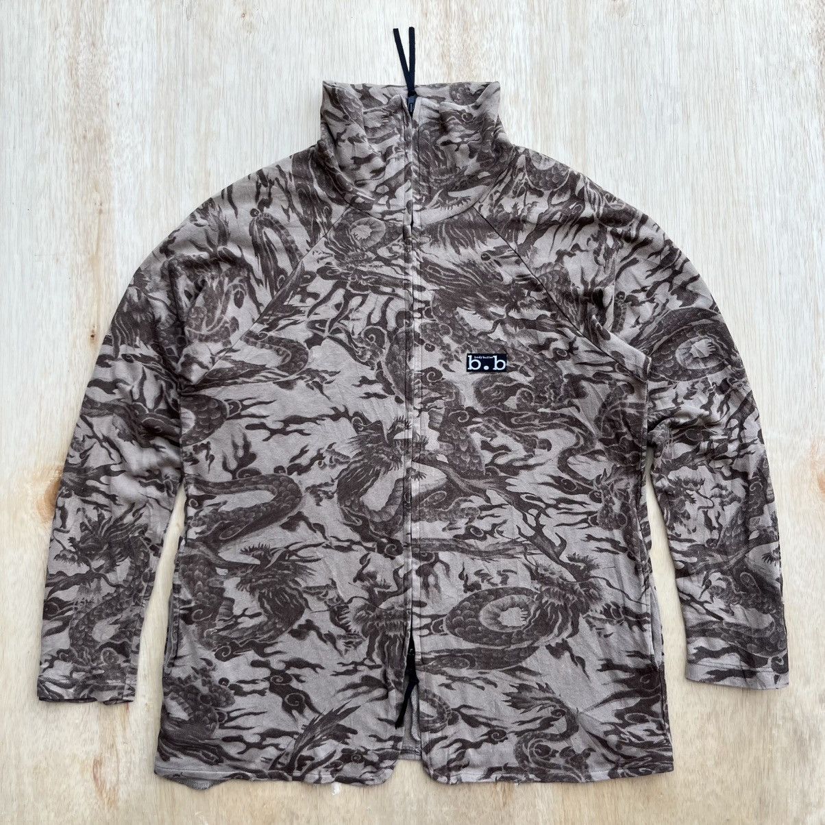 Japanese Brand BODY BUTTER SWEATSHIRT DRAGON CAMO JAPANESE BRAND VINTAGE Size US M / EU 48-50 / 2 - 1 Thumbnail