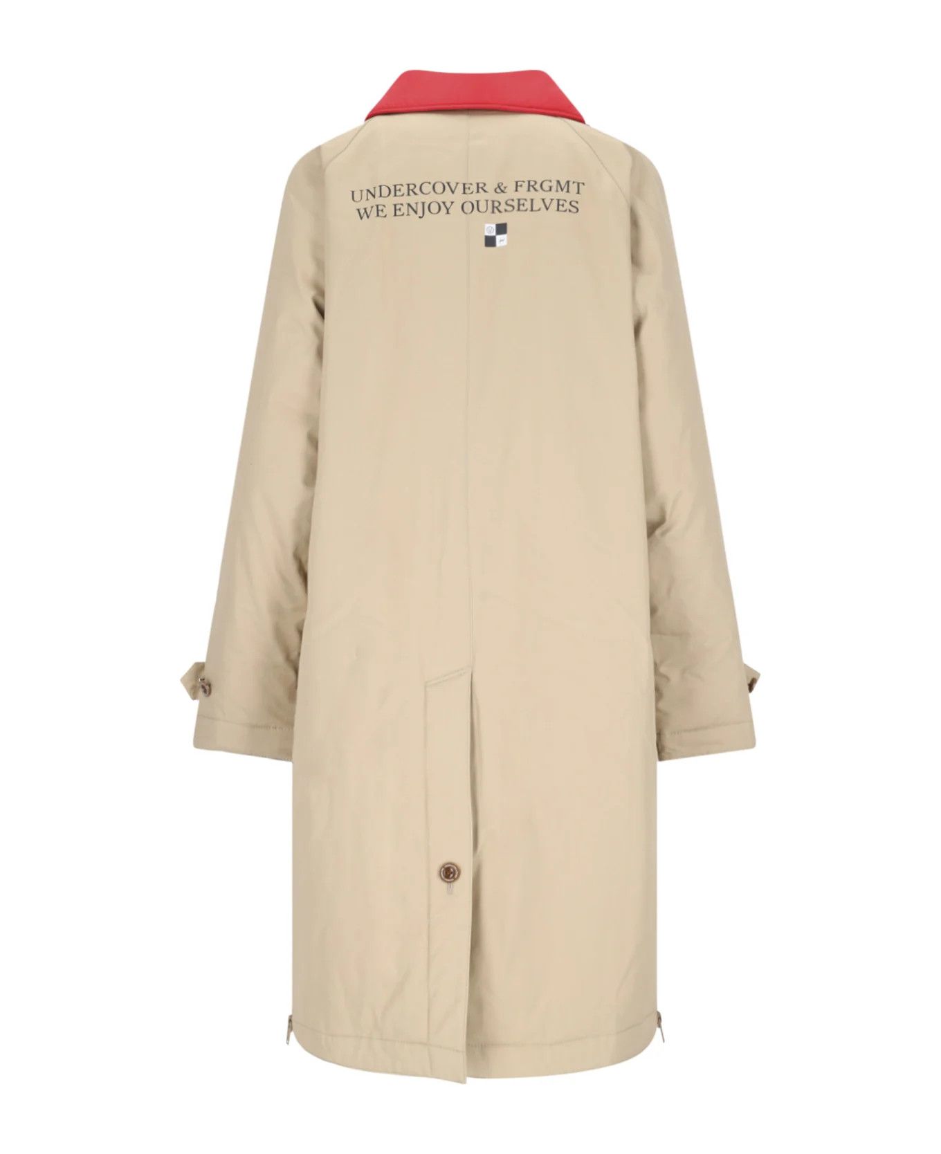 Undercover o1mle0824 Long Coat in Beige Size US L / EU 52-54 / 3 - 2 Thumbnail