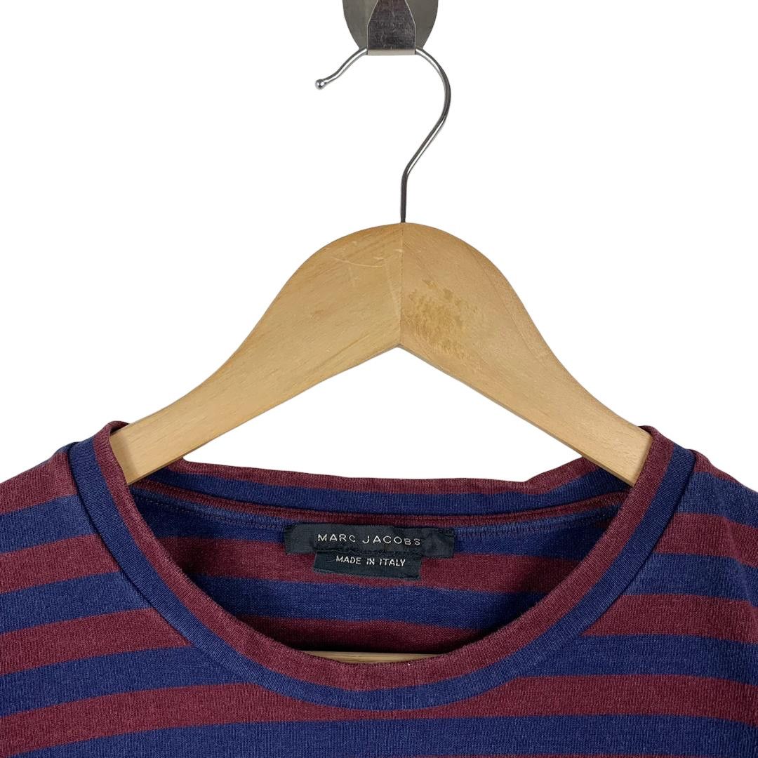 Marc Jacobs Marc Jacobs Made In Italy Striped Pocket Long Sleeve Tee Size US M / EU 48-50 / 2 - 5 Thumbnail