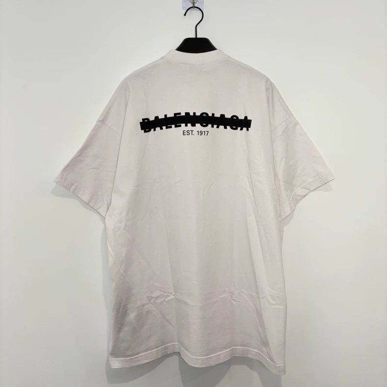 Balenciaga Balenciaga White cover tape strikethrough short sleeve Size US S / EU 44-46 / 1 - 2 Thumbnail