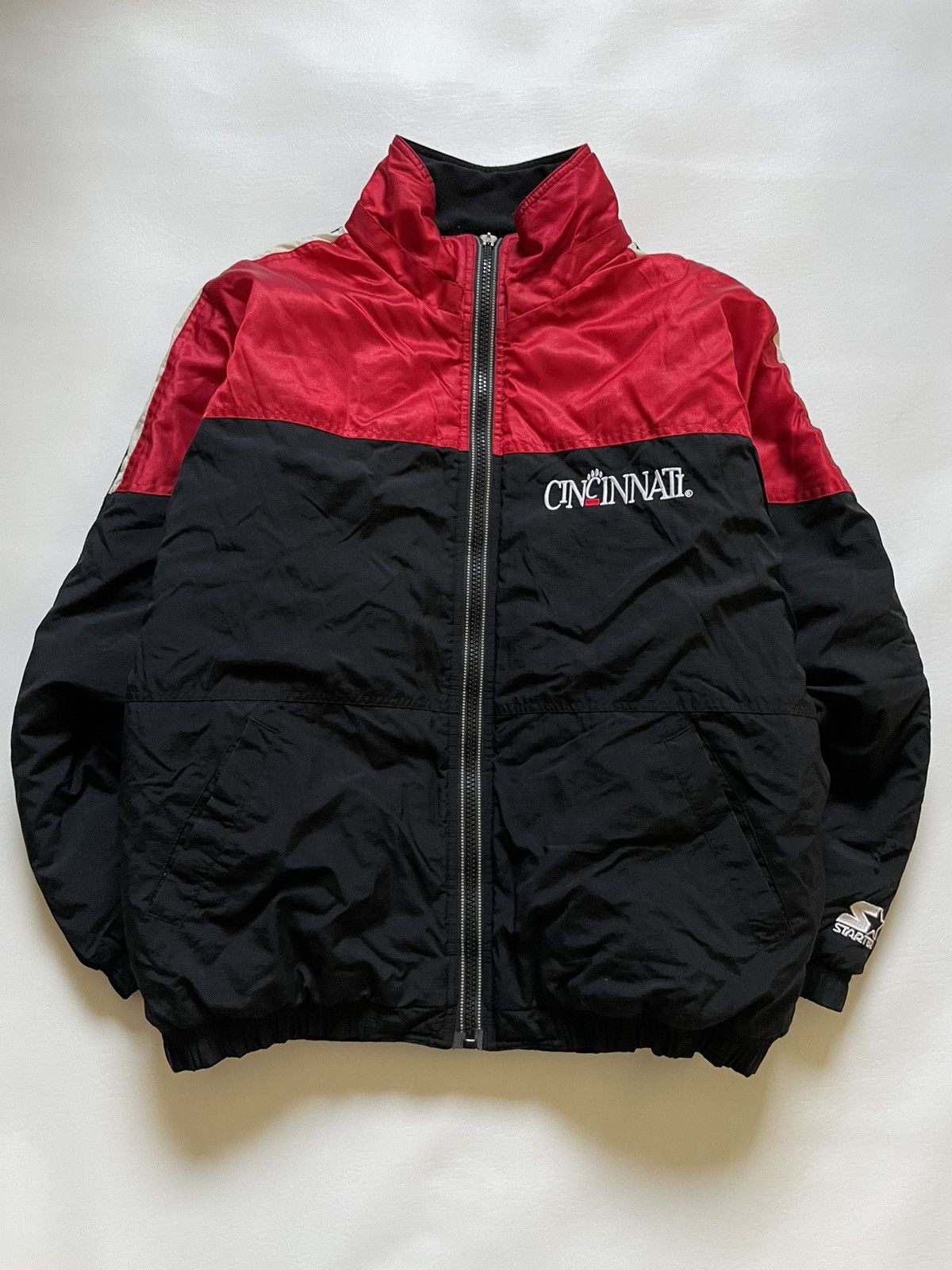 Starter × Vintage Vintage university of Cincinnati starter jacket Size US L / EU 52-54 / 3 - 6 Thumbnail