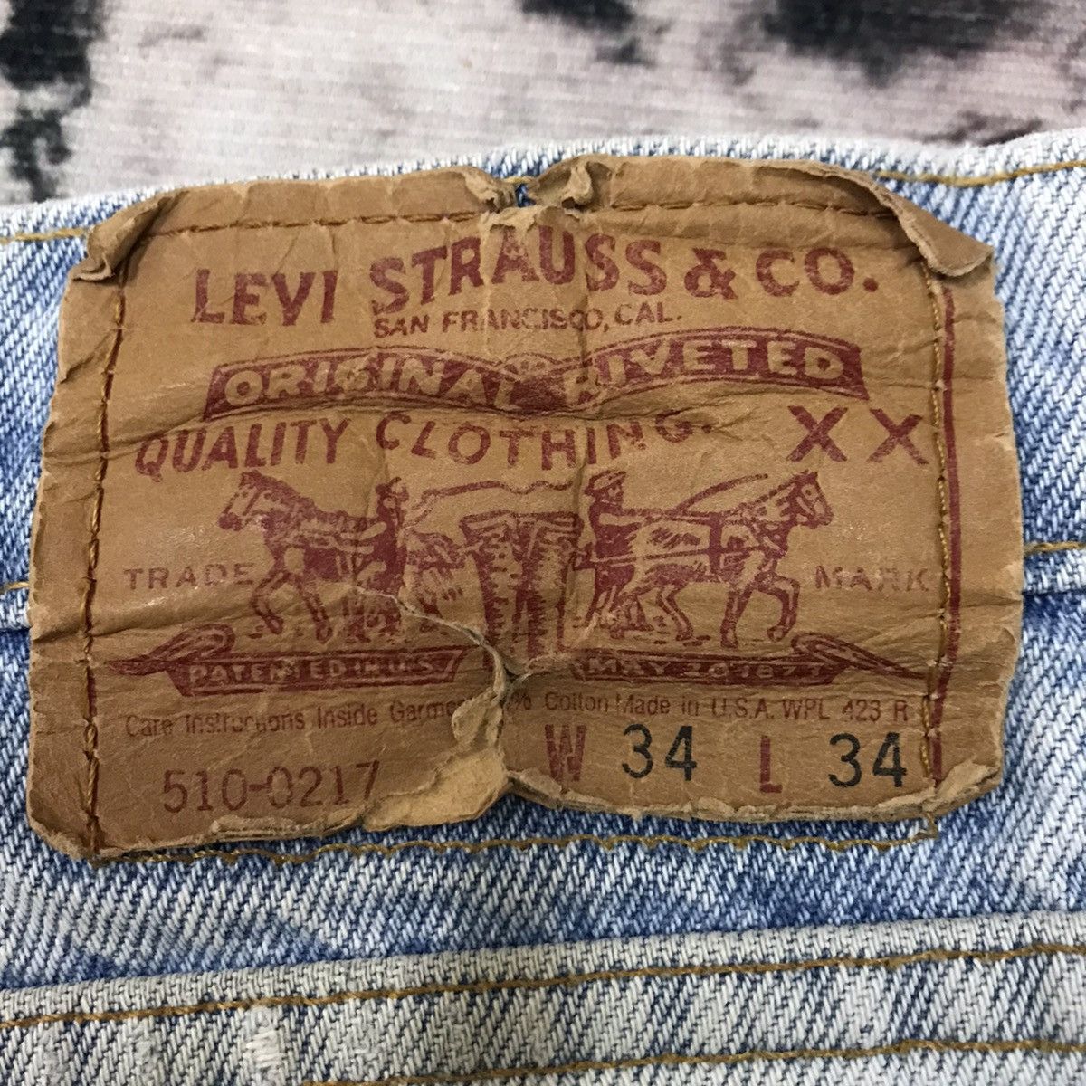 Levi's Vintage Clothing × Vintage Vintage Levis 525 Denim Jeans Short Customade Size US 30 / EU 46 - 12 Thumbnail