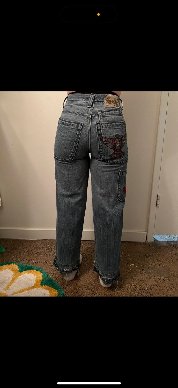 JNCO JNCO Embroidered Jeans Waist 28” Size 28" / US 6 / IT 42 - 6 Thumbnail