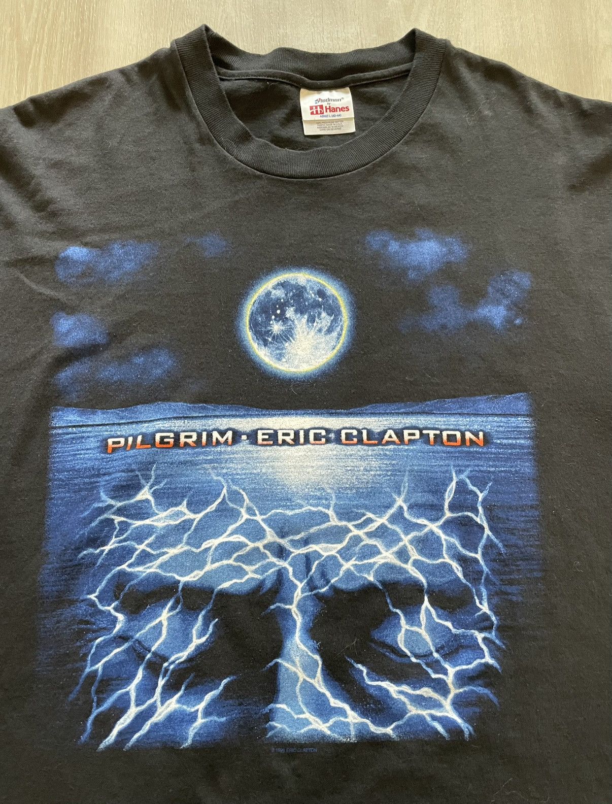 Other × Vintage Vintage 98 Lightning Eric Clapton Pilgrim World Tour Large Size US L / EU 52-54 / 3 - 1 Thumbnail