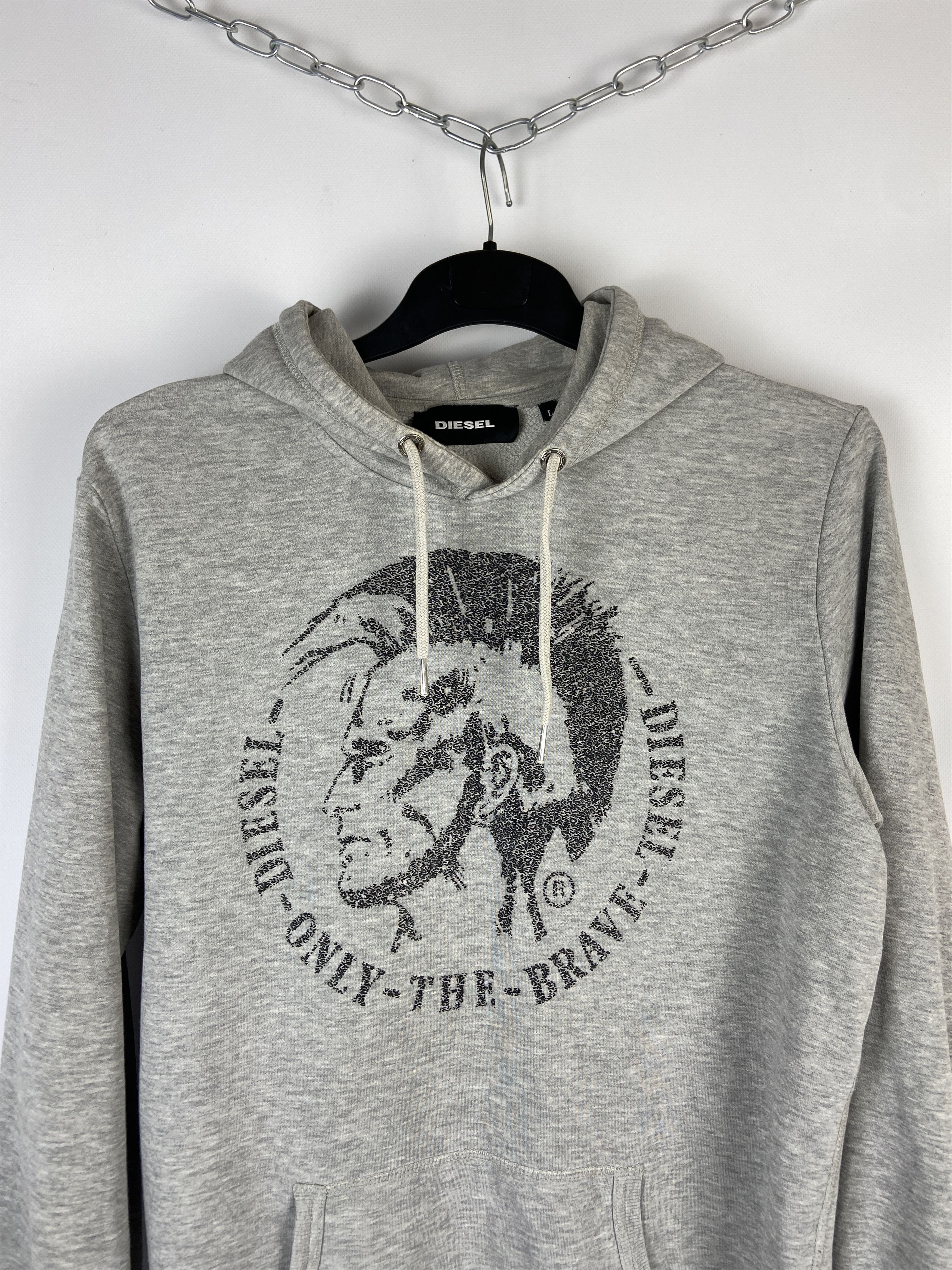 Diesel Vintage Diesel Hoodie Y2k Size US XL / EU 56 / 4 - 6 Thumbnail