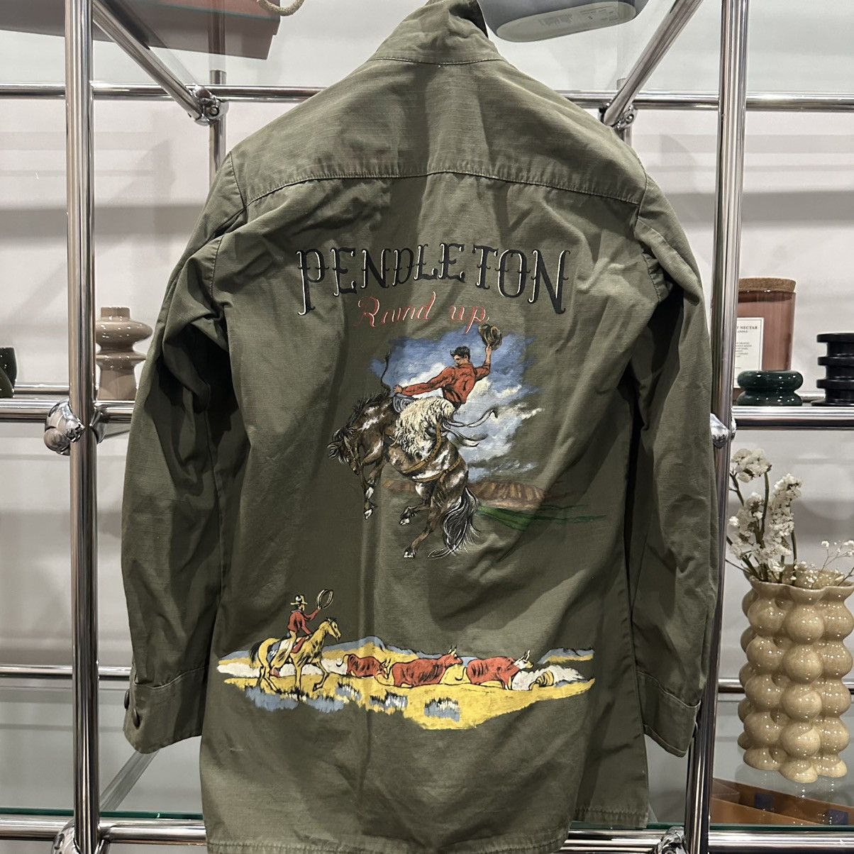 Vintage WIJITR X ORIGINAL 60s US MILITARY JUNGLE JACKET Size US M / EU 48-50 / 2 - 8 Thumbnail