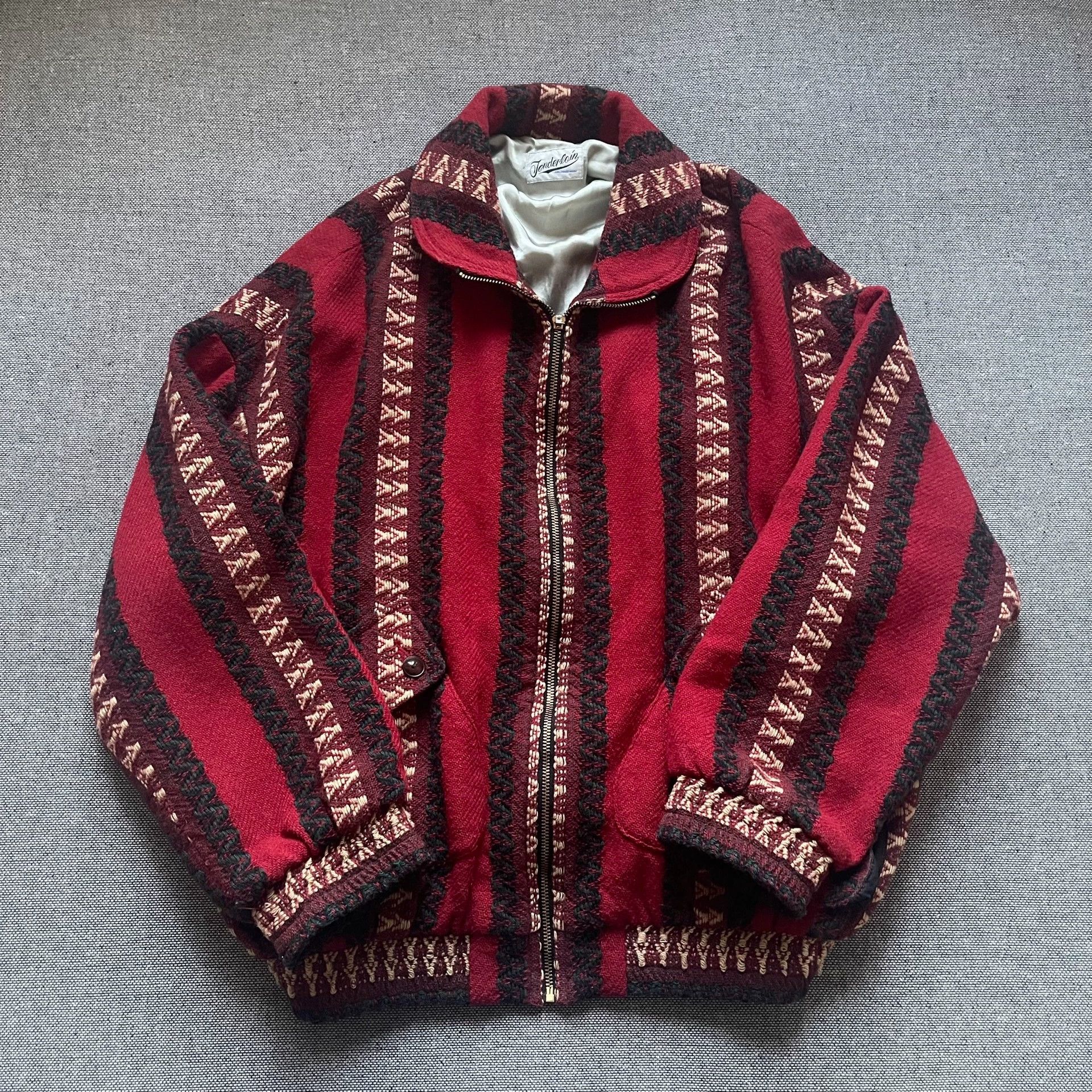 Tenderloin Tenderloin K7 Ethnic Wool Oversized Short Jacket Size US M / EU 48-50 / 2 - 1 Thumbnail