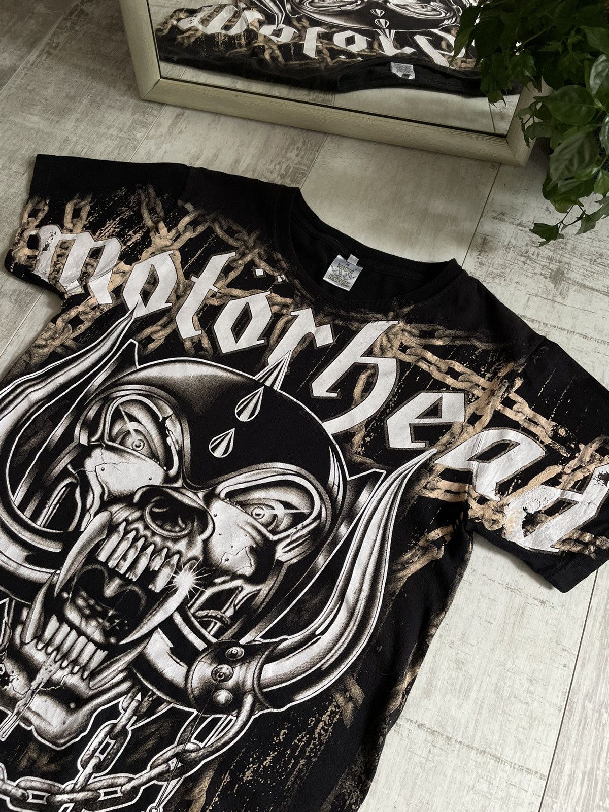 Band Tees Vintage 00’s Motörhead T-Shirt Over Printed Rock Band Size US S / EU 44-46 / 1 - 5 Thumbnail