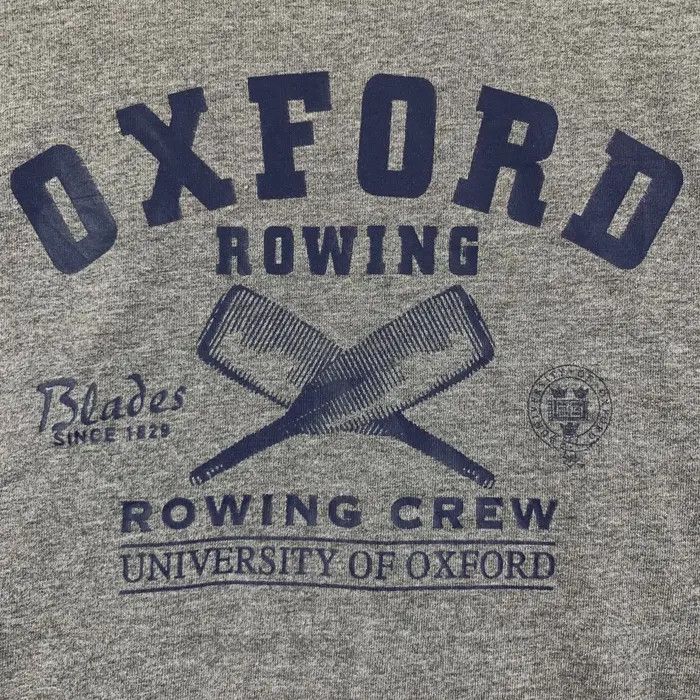 Vintage UNIVERSITY OF OXFORD Rowing Crew Tee Shirt Size US S / EU 44-46 / 1 - 4 Thumbnail