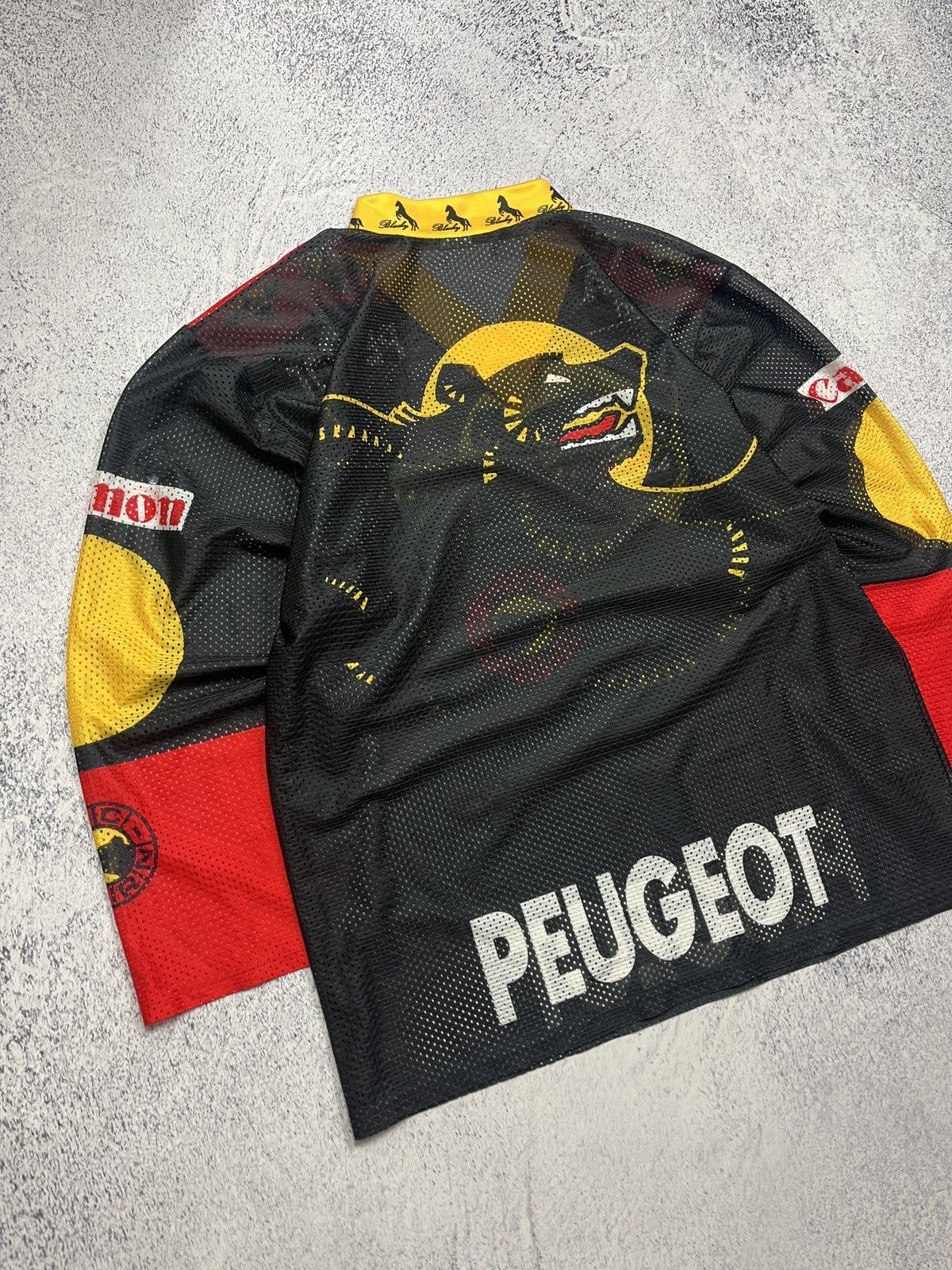 Vintage Vintage SC Bern 1995-1996 Hockey Jersey Peugeot Switzerland Size US L / EU 52-54 / 3 - 11 Thumbnail