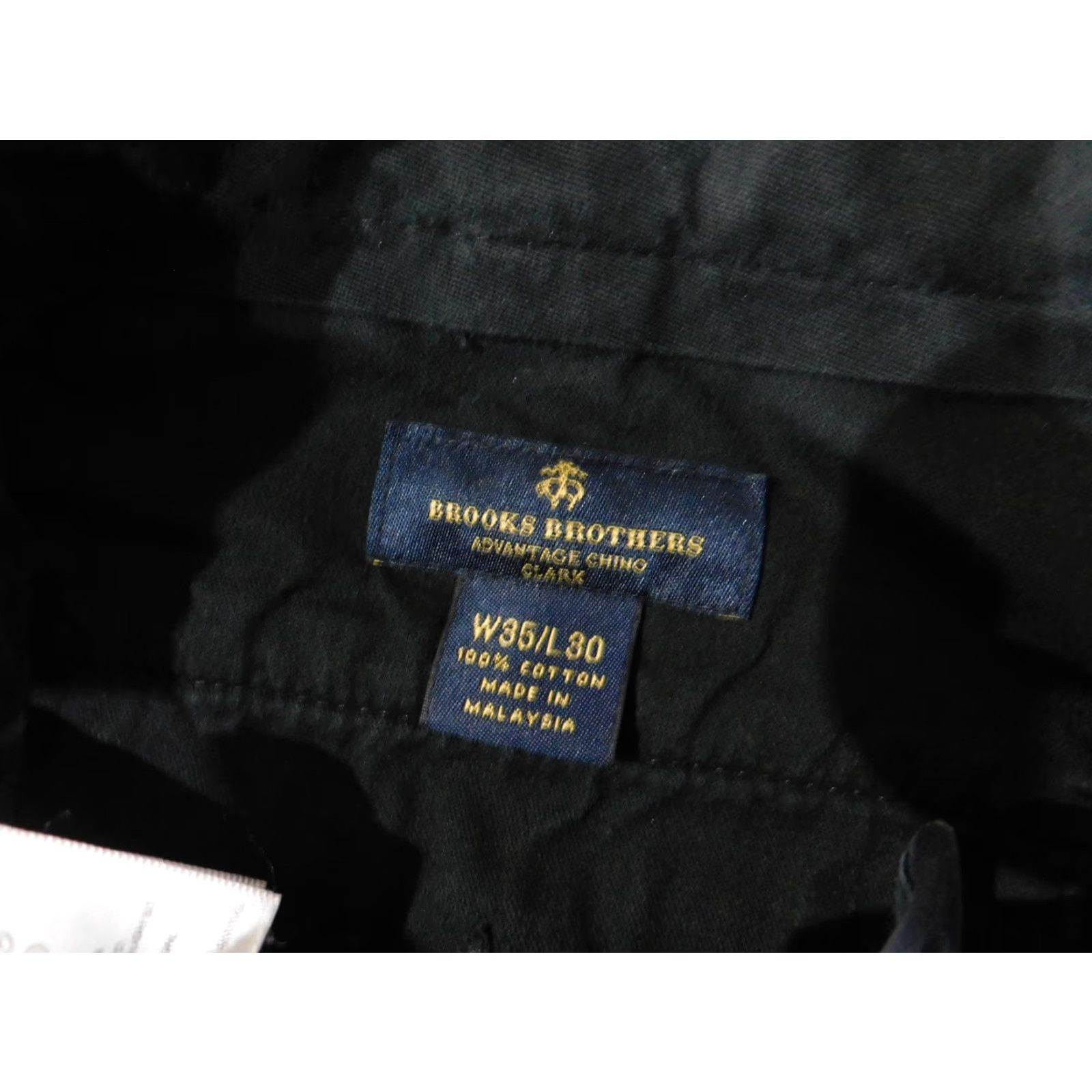 Brooks Brothers Brooks Brothers Mens Pants 35x30 Blue Straight Chino Classic Clark Fit Advantage Modern Preppy Size US 35 - 5 Thumbnail