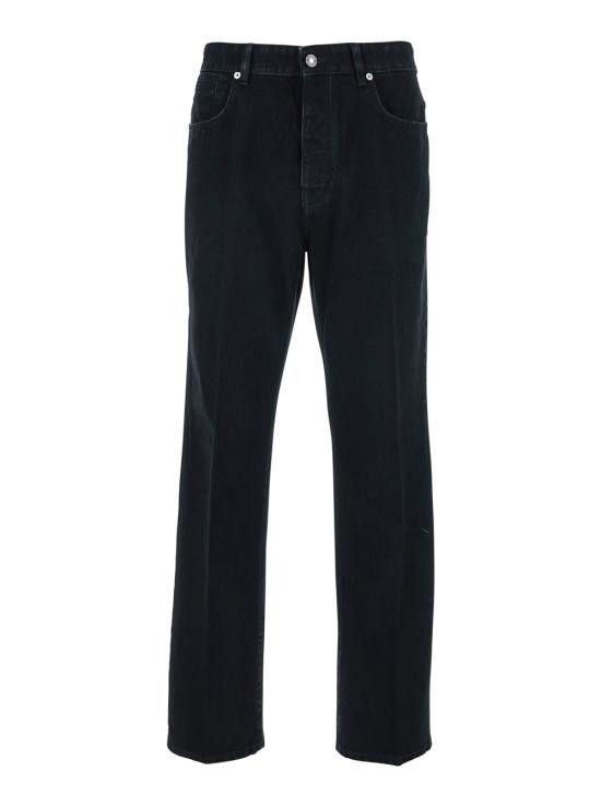 Givenchy GIVENCHY Men Denim Pants BM51MK516K001 Black Size US 36 / EU 52 - 1 Thumbnail