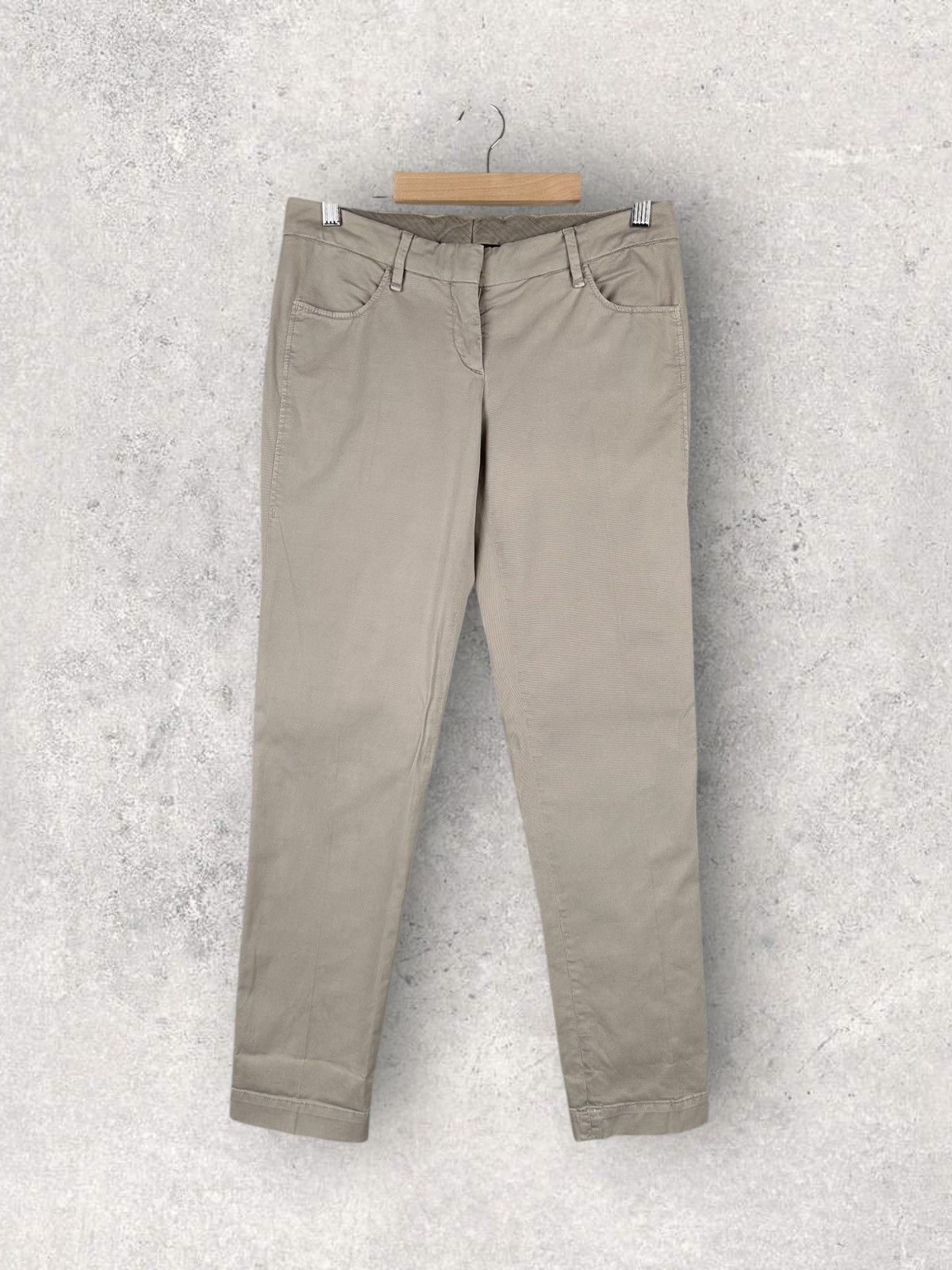 Brunello Cucinelli Brunello Cucinelli Chino Pants Womens Size 27" / US 4 / IT 40 - 1 Thumbnail