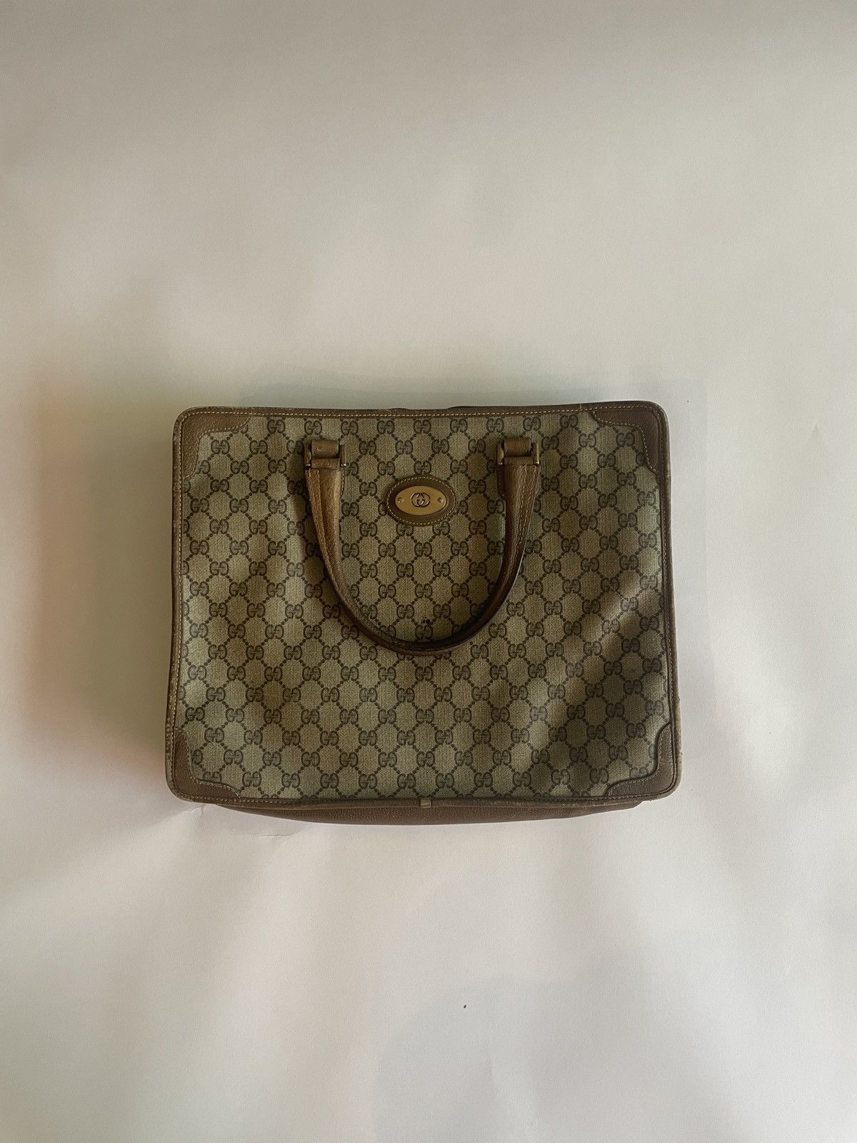 Gucci × Vintage Gucci Breifcase Size ONE SIZE - 3 Thumbnail