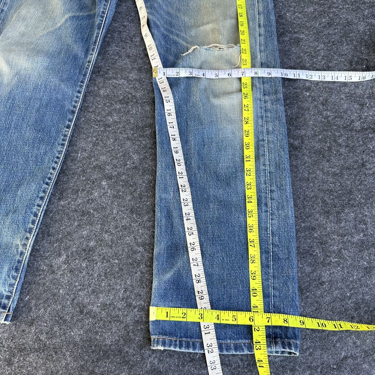 Edwin Vintage Thrash Edwin 504 Regular Orange Tag Denim 33x32 D620 Size US 34 / EU 50 - 10 Thumbnail