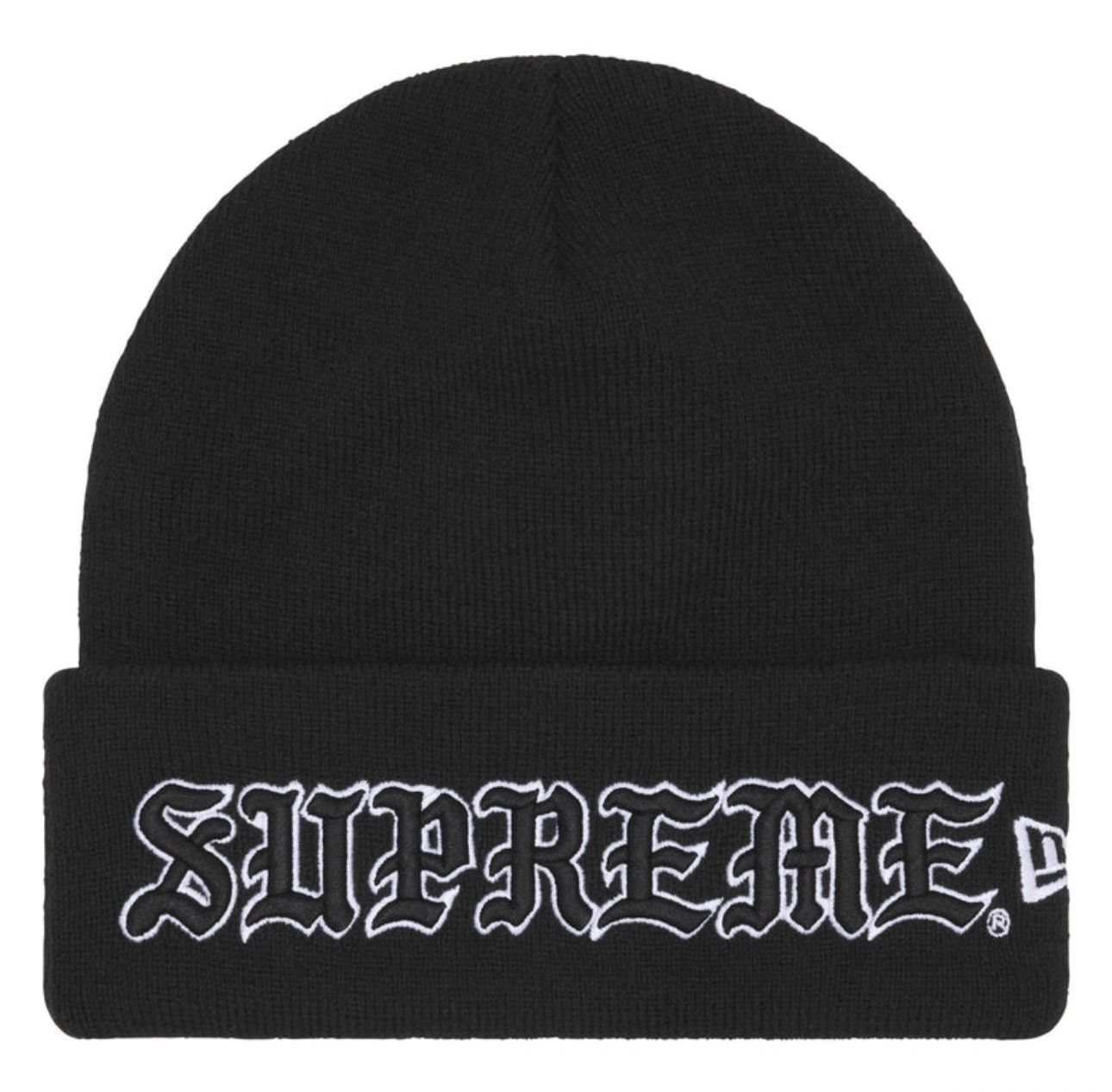 Supreme Supreme FW25 Tag Beanie (Black) | Grailed