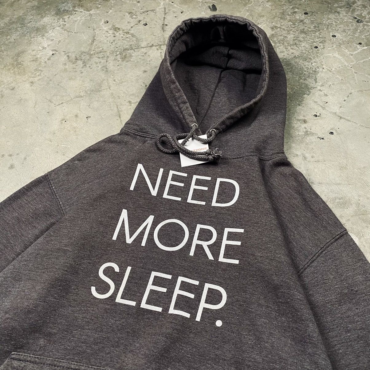 Japanese Brand × Vintage y2k Wording Need More Sleep Pullover Size US L / EU 52-54 / 3 - 2 Thumbnail