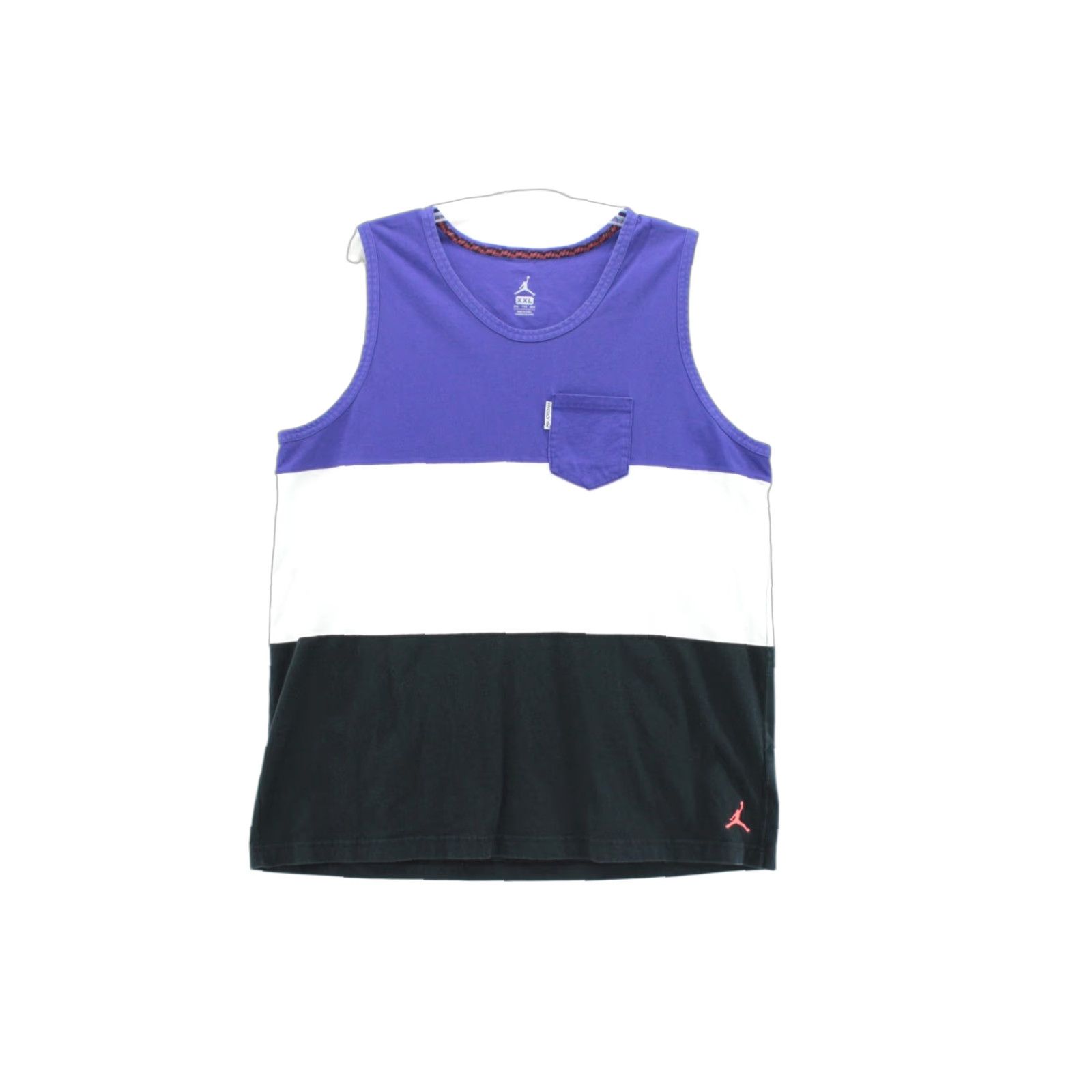 Nike Nike Air Jordan Tank Top Mens 2XL Colorblock Flight Athleisure Basketball Shirt Tank Top Nike Air Jordan Colorblock Flight Mens 2XL Color Multicolor Size US XXL / EU 58 / 5 - 1 Thumbnail