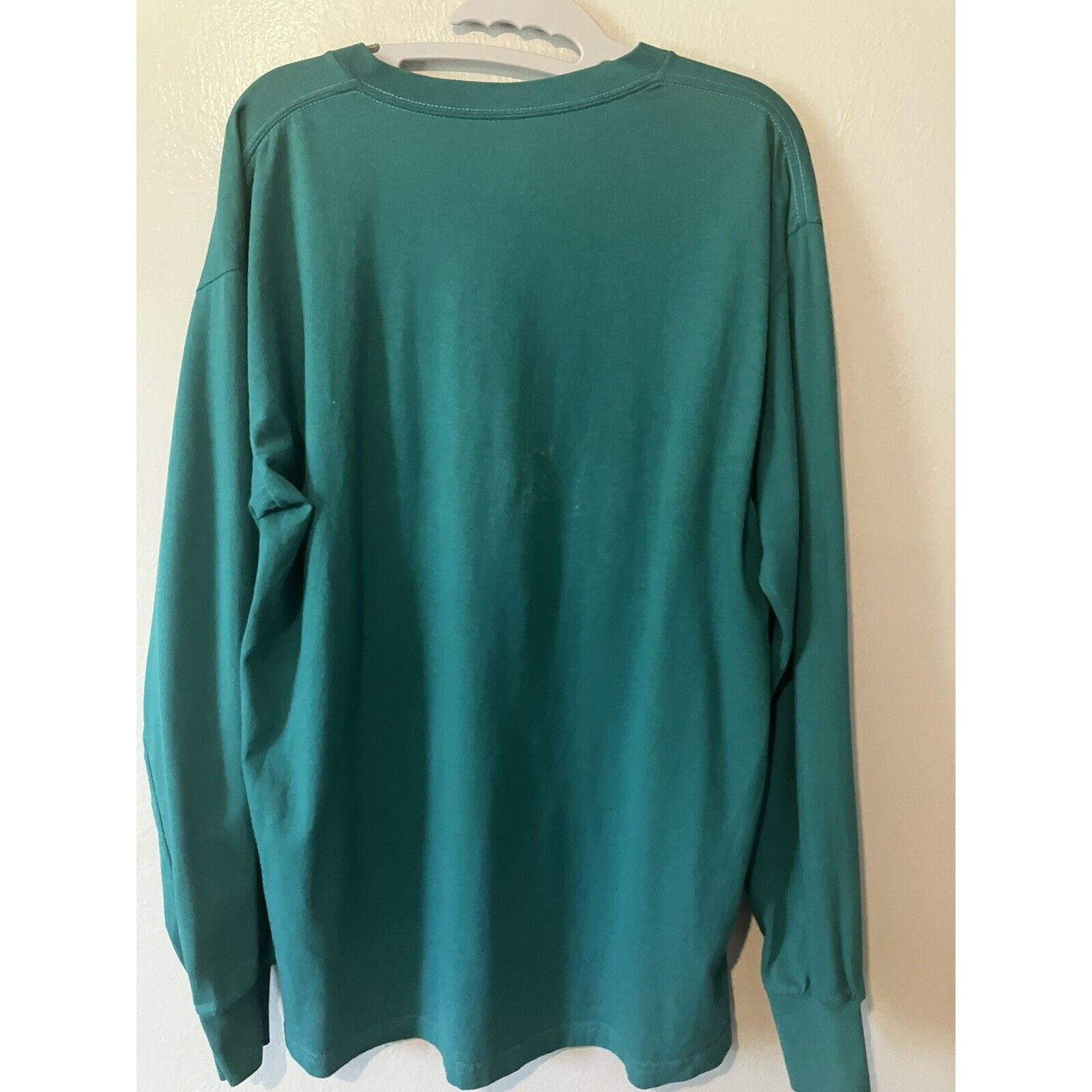 NFL Miami Dolphins Long Sleeve Shirt Mens LG NFL Green Size US L / EU 52-54 / 3 - 2 Thumbnail