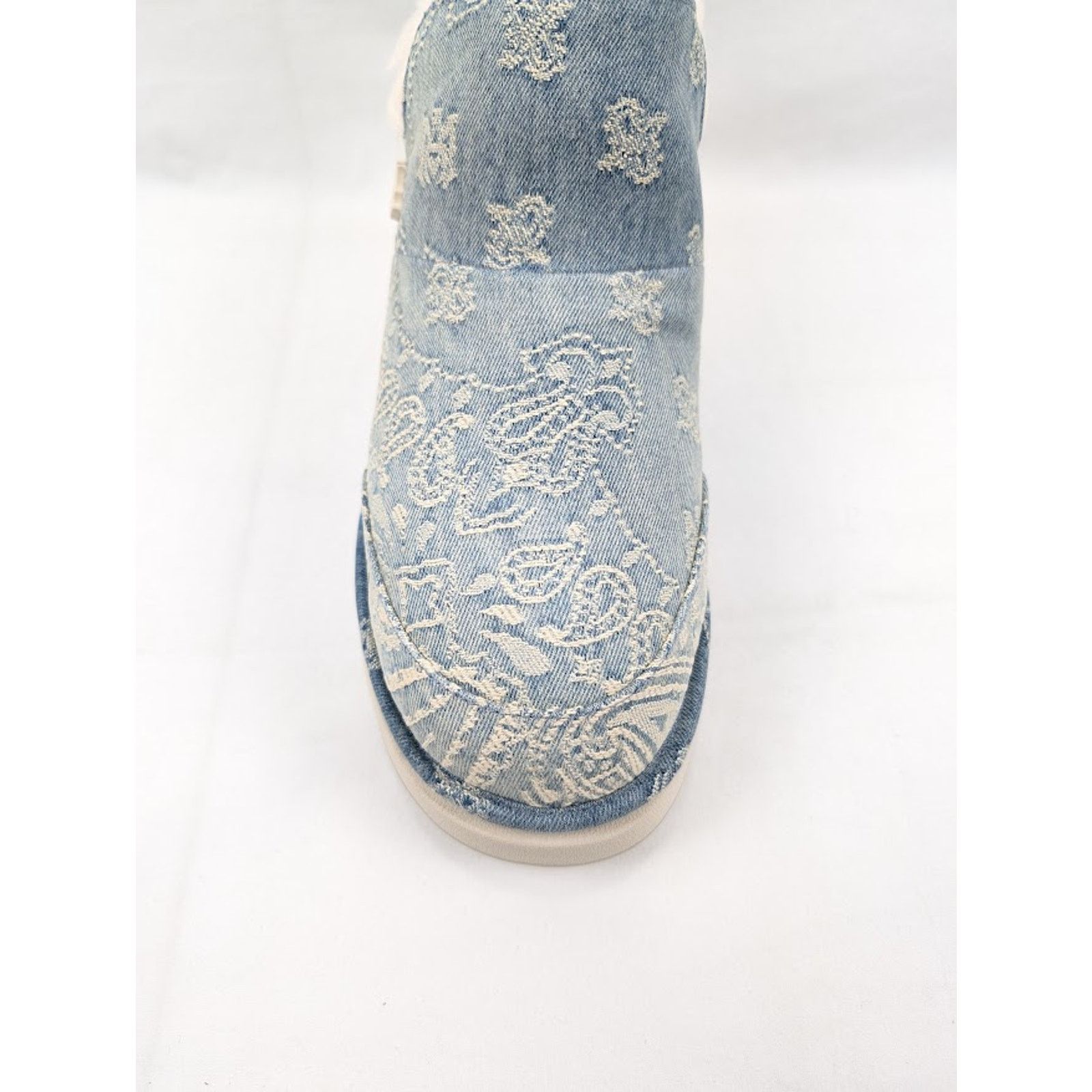 Amiri o1rshd1 Q:2 / Malibu Boot Boots in Wash Indigo Size US 11 / EU 44 - 5 Thumbnail