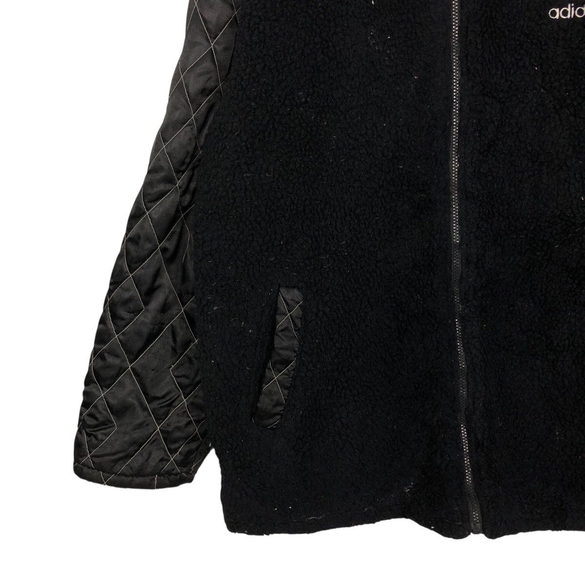 Adidas 📌Vintage Wool Zipper Jacket Adidas Big Logo Embroidery Size US M / EU 48-50 / 2 - 6 Thumbnail