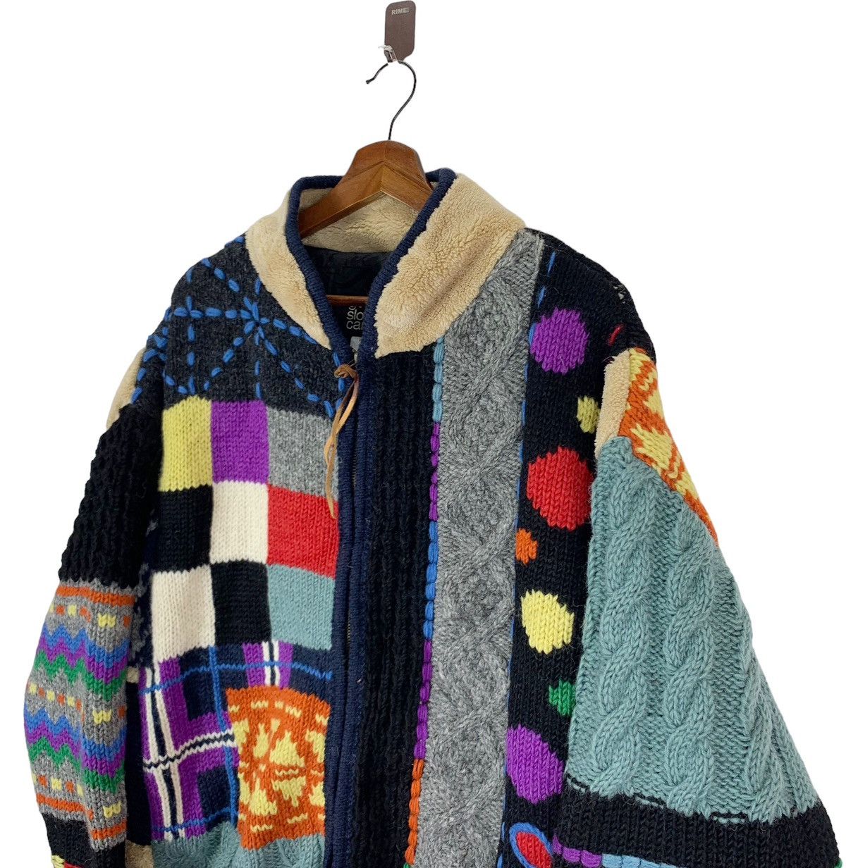 Coogi × go slow caravan GO SLOW CARAVAN STYLE COOGI KNITTED JACKET Size US L / EU 52-54 / 3 - 4 Thumbnail