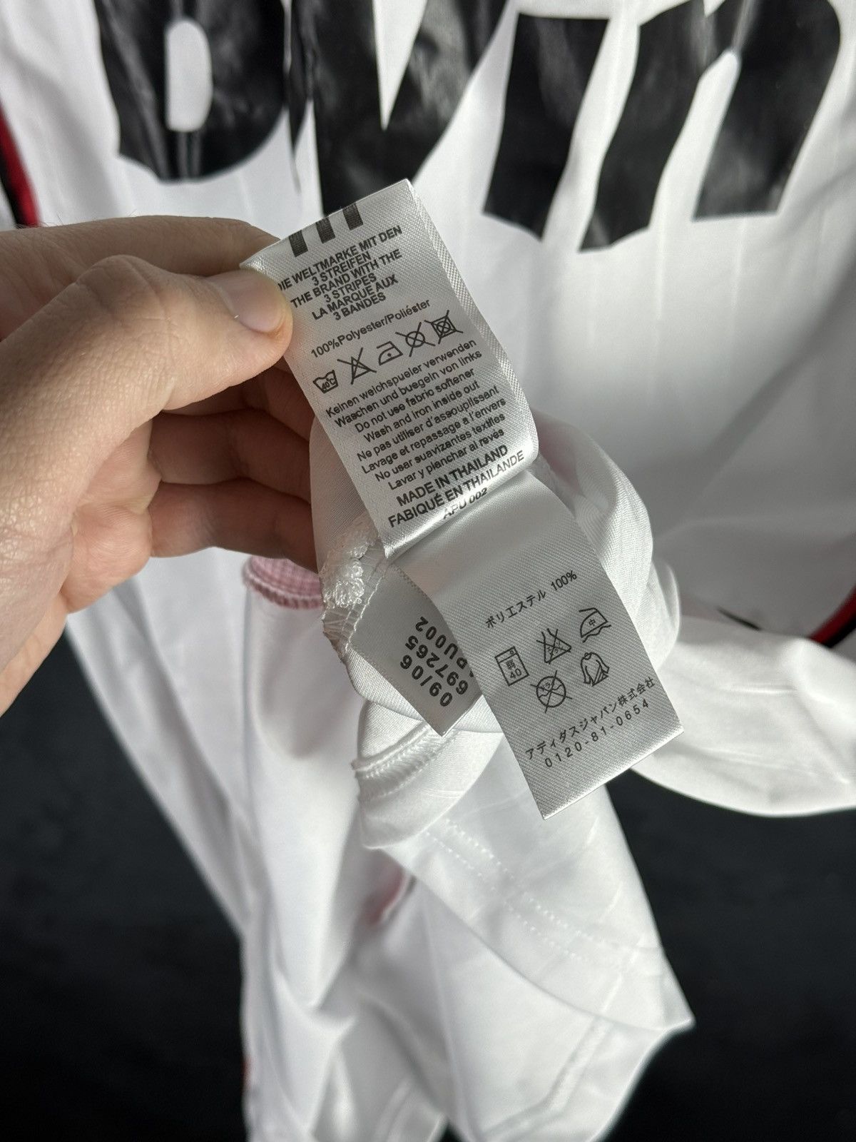 Adidas Adidas Men's Jersey AC Milan 2007 Champions League Final Size US XL / EU 56 / 4 - 9 Thumbnail