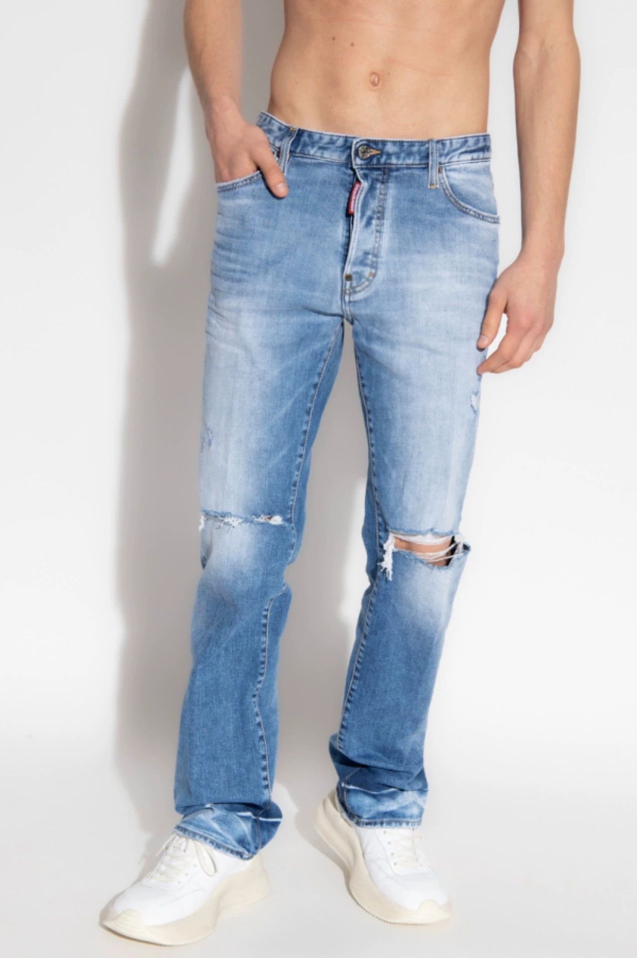 Dsquared2 Dsquared2 D2 Roadie Jeans 50/52 New with Tags Size US 34 / EU 50 - 2 Thumbnail