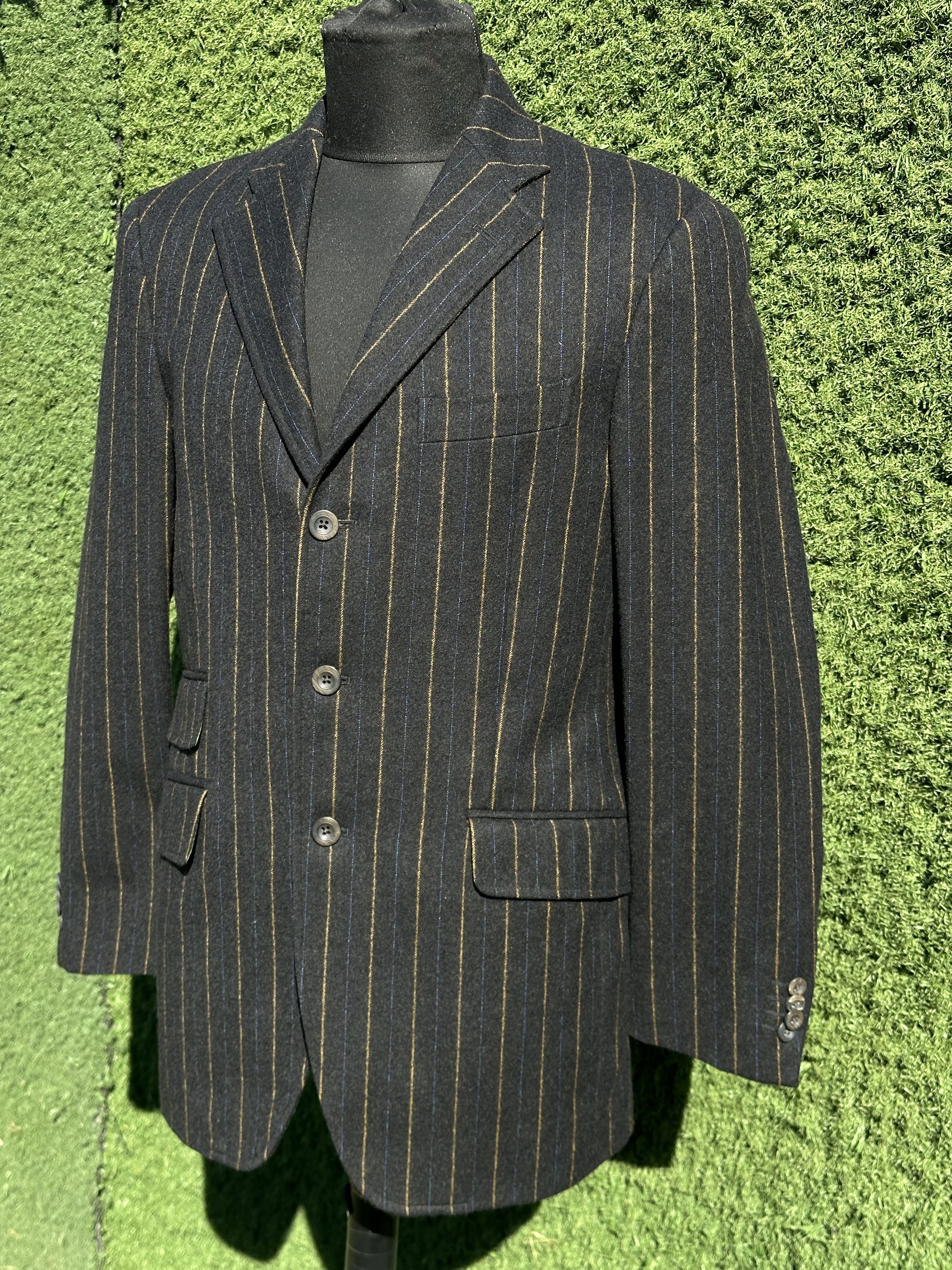 Etro Etro Milano Striped Wool Sport Coat Pocket Jacket 48 IT Size 48R - 4 Thumbnail