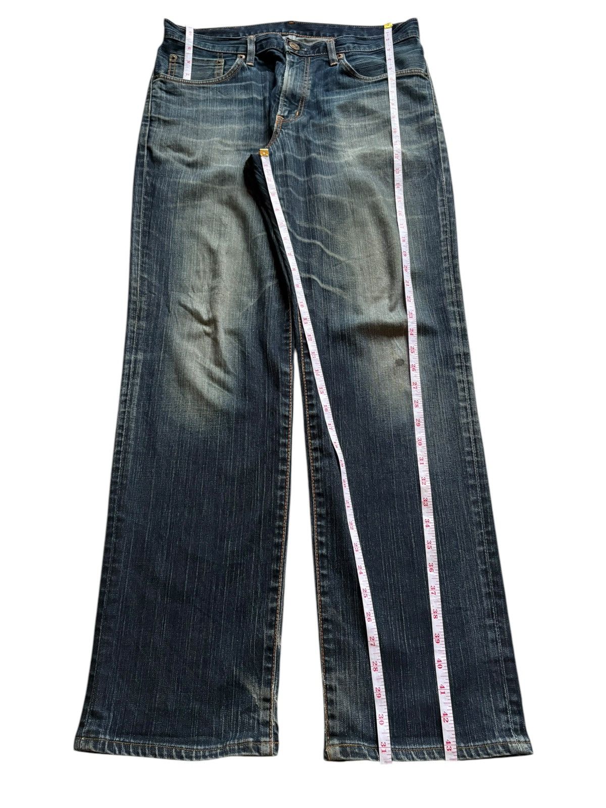 Edwin Vintage Japanese Edwin Mud Wash Loose Jeans Size US 34 / EU 50 - 13 Thumbnail