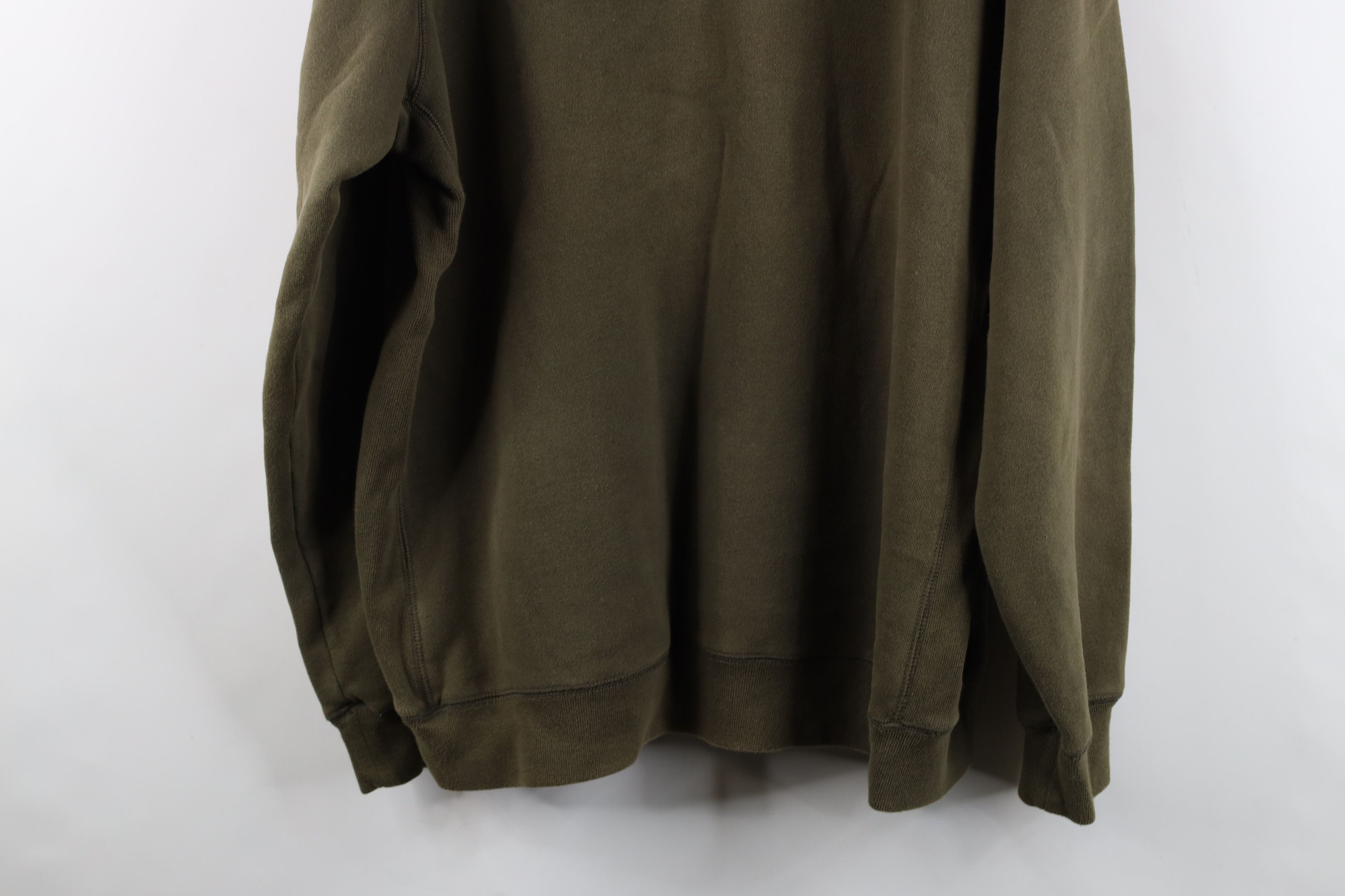Eddie Bauer Vintage Eddie Bauer Script Heavyweight Hoodie Green Size US L / EU 52-54 / 3 - 15 Thumbnail