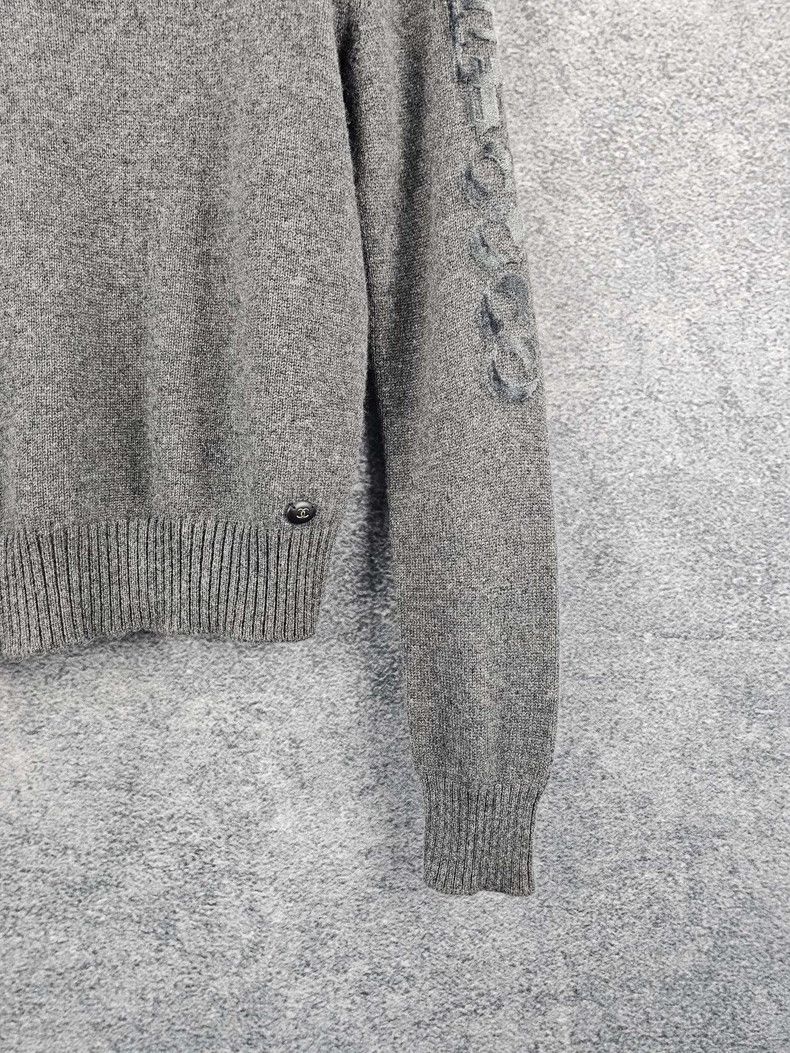 Chanel Chanel Round-neck wool sweater Size XS / US 0-2 / IT 36-38 - 6 Thumbnail
