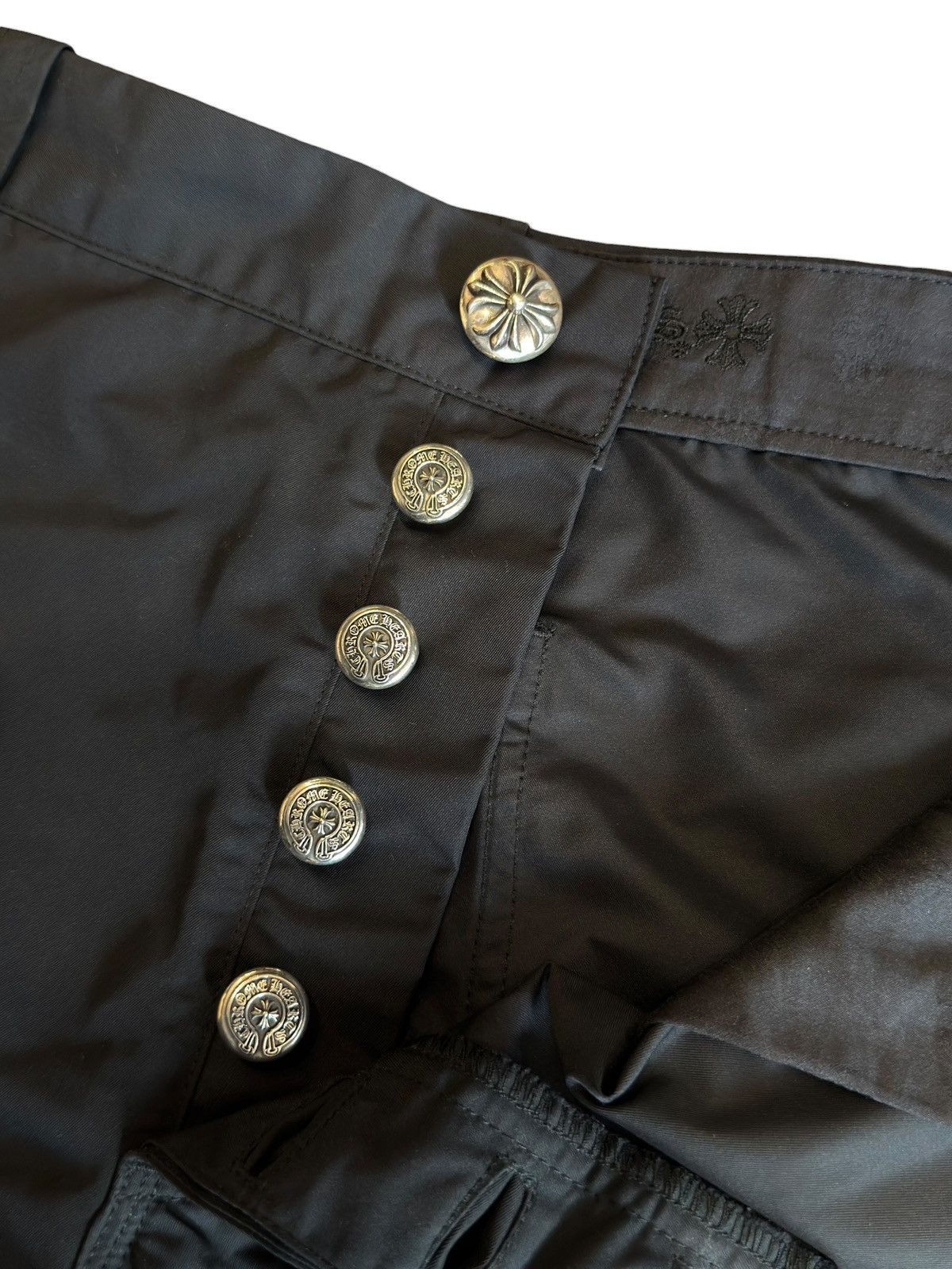 Chrome Hearts Chrome Hearts Nylon/Leather Double Knee Carpenter Pant Black Size US 36 / EU 52 - 11 Thumbnail