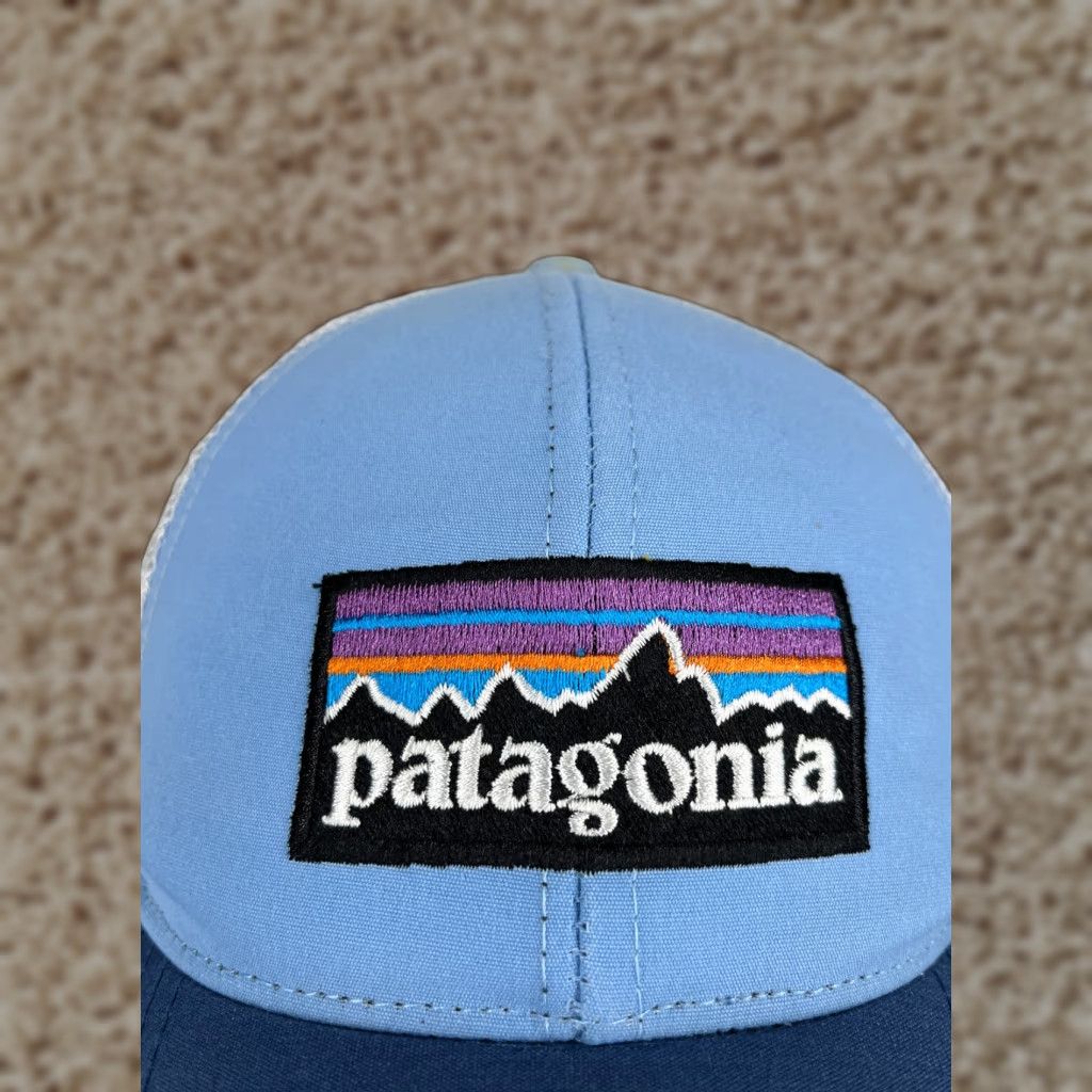 Patagonia Patagonia Hat Cap Snap Back Adult One Size Blue Embroidered Trucker Polyester Cap Hat One Size Blue Patagonia Trucker Hat Mens 90s Vintage Style? Size ONE SIZE - 1 Thumbnail