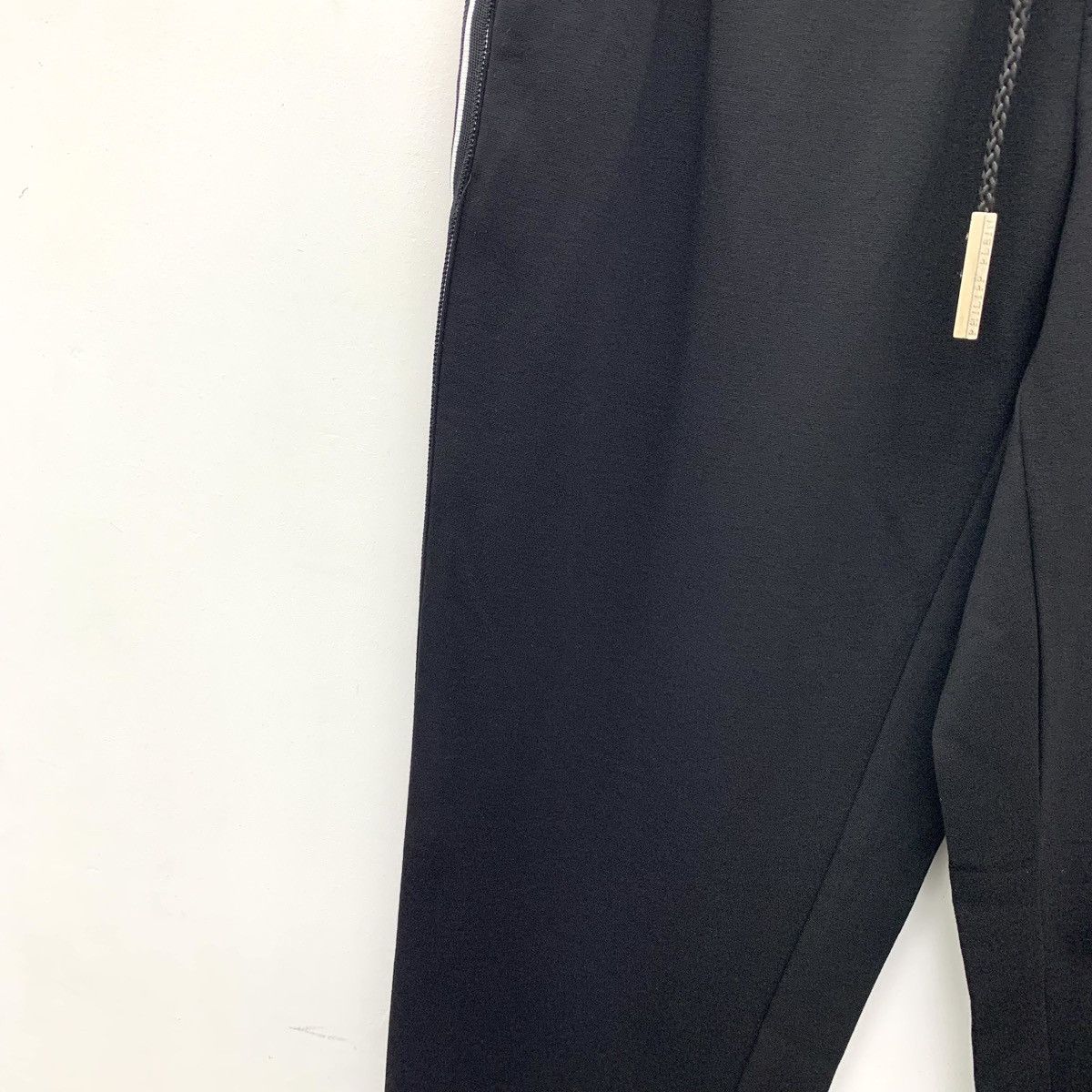 Philipp Plein Philipp Plein Black Side Stripe Badge Casual Pants K26WX Size US 36 / EU 52 - 9 Thumbnail