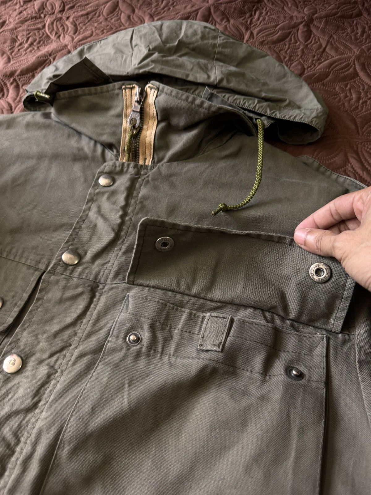 Infinite Archives ARCHIVE ITEM🔥 VINTAGE 70s SWISS ARMY HUNTING JACKET❗️ Size US L / EU 52-54 / 3 - 14 Thumbnail