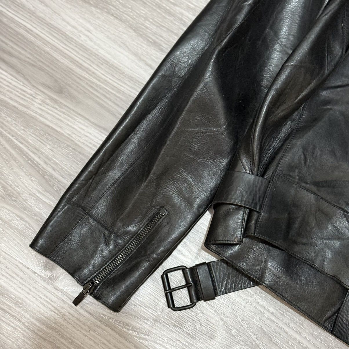 Gucci × Tom Ford FW98 Gucci Tom Ford Runway Leather Biker Jacket Size US L / EU 52-54 / 3 - 19 Thumbnail