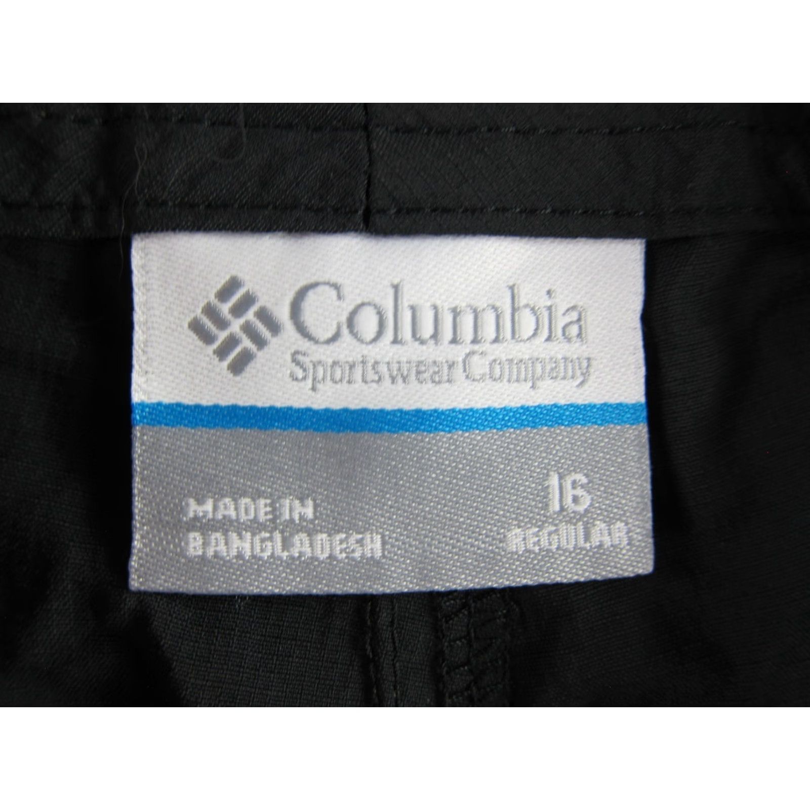 Vintage Columbia Women 16 Black 100% Nylon Lightweight Travel Packable Active Cargo Pant Size 38" / US 16 / IT 52 - 4 Thumbnail
