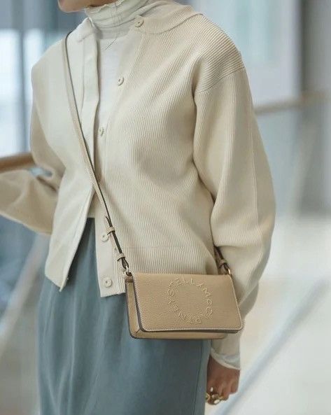 Stella McCartney Stella McCartney Mini Logo Vegan Leather Crossbody Bag Size ONE SIZE - 2 Thumbnail