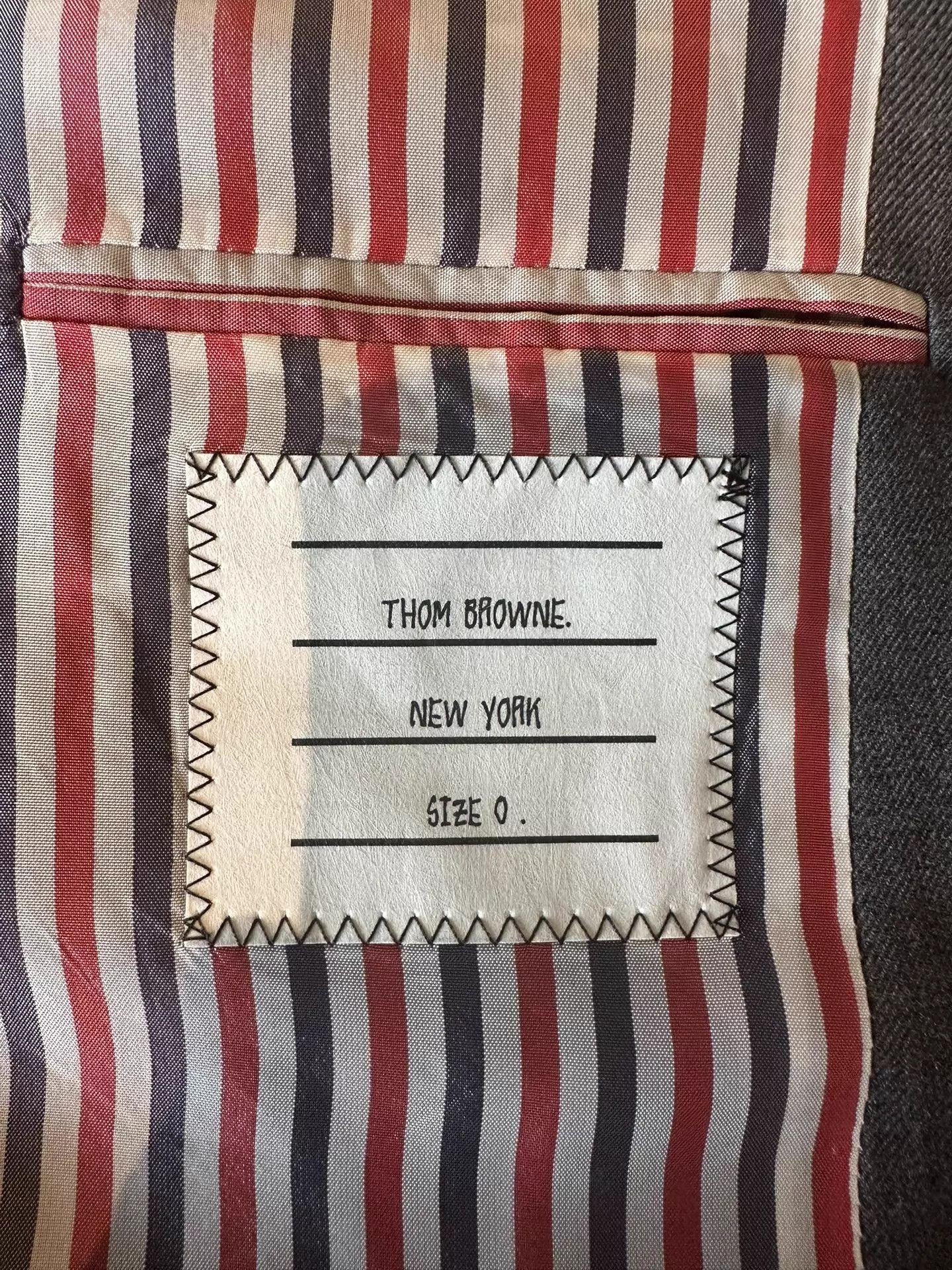 Thom Browne Thom Browne Classic Suit Mid Gray Size 0 100% Wool Size US XS / EU 42 / 0 - 3 Thumbnail